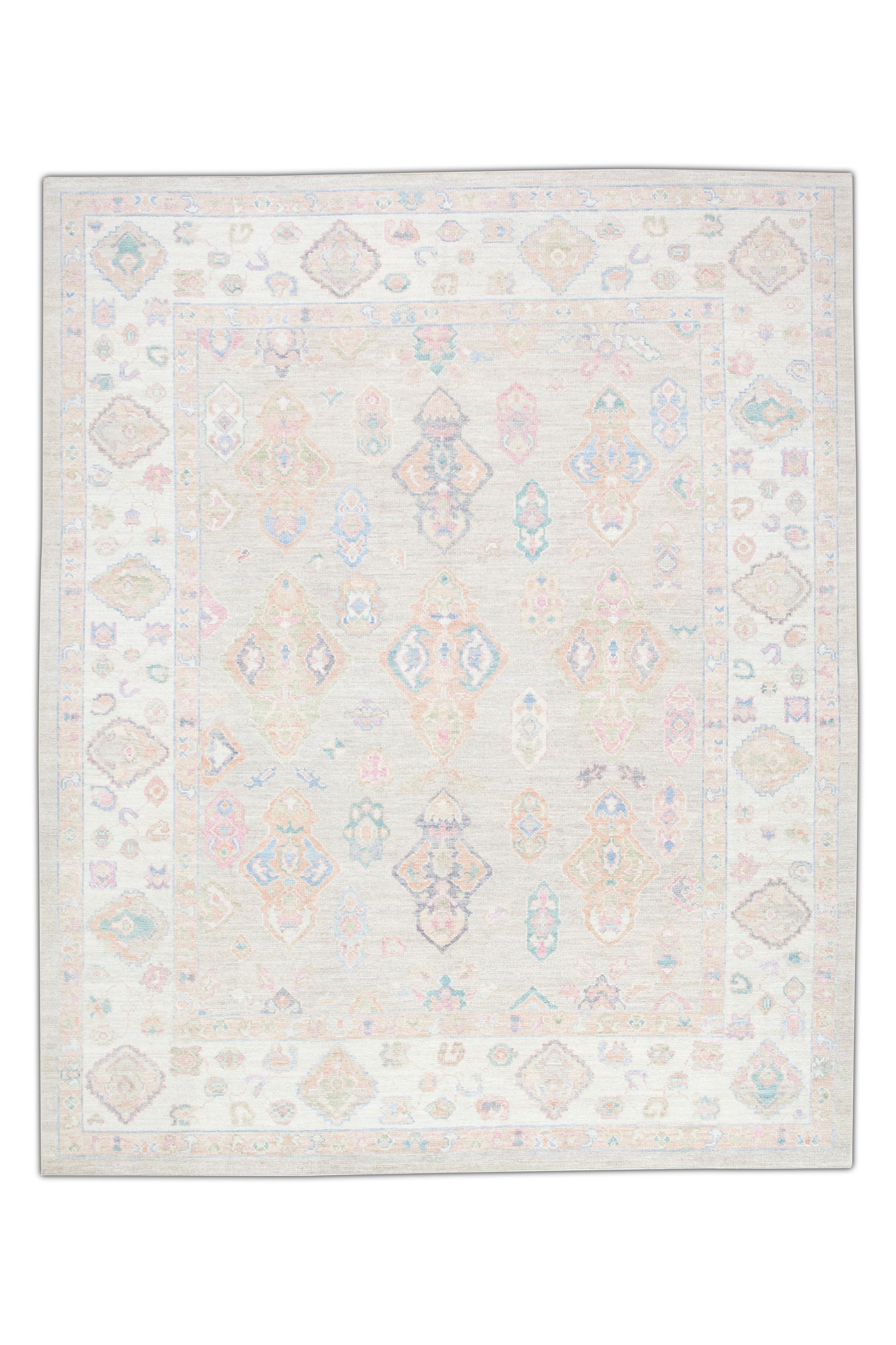 Turkish Oushak Rug 8'4" x 10'2" #3027