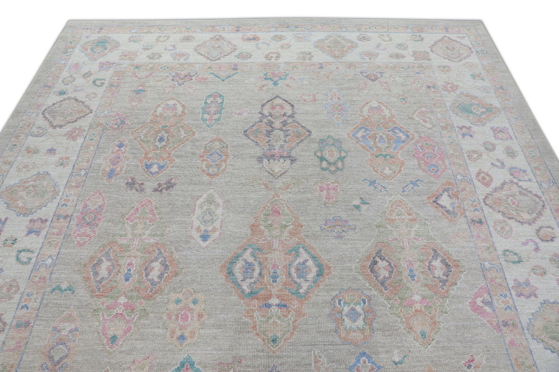 Turkish Oushak Rug 8'4" x 10'2" #3027