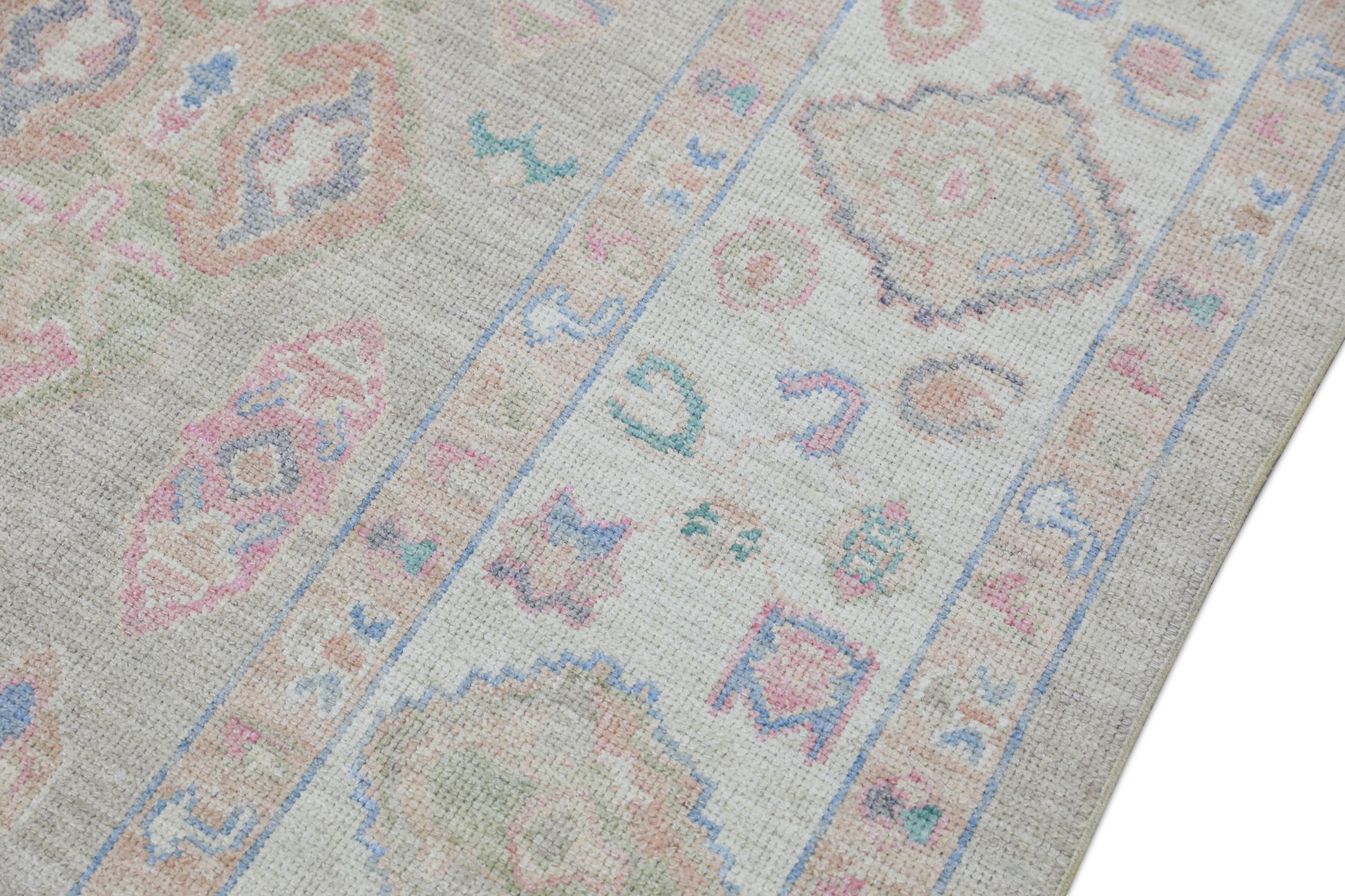 Turkish Oushak Rug 8'4" x 10'2" #3027