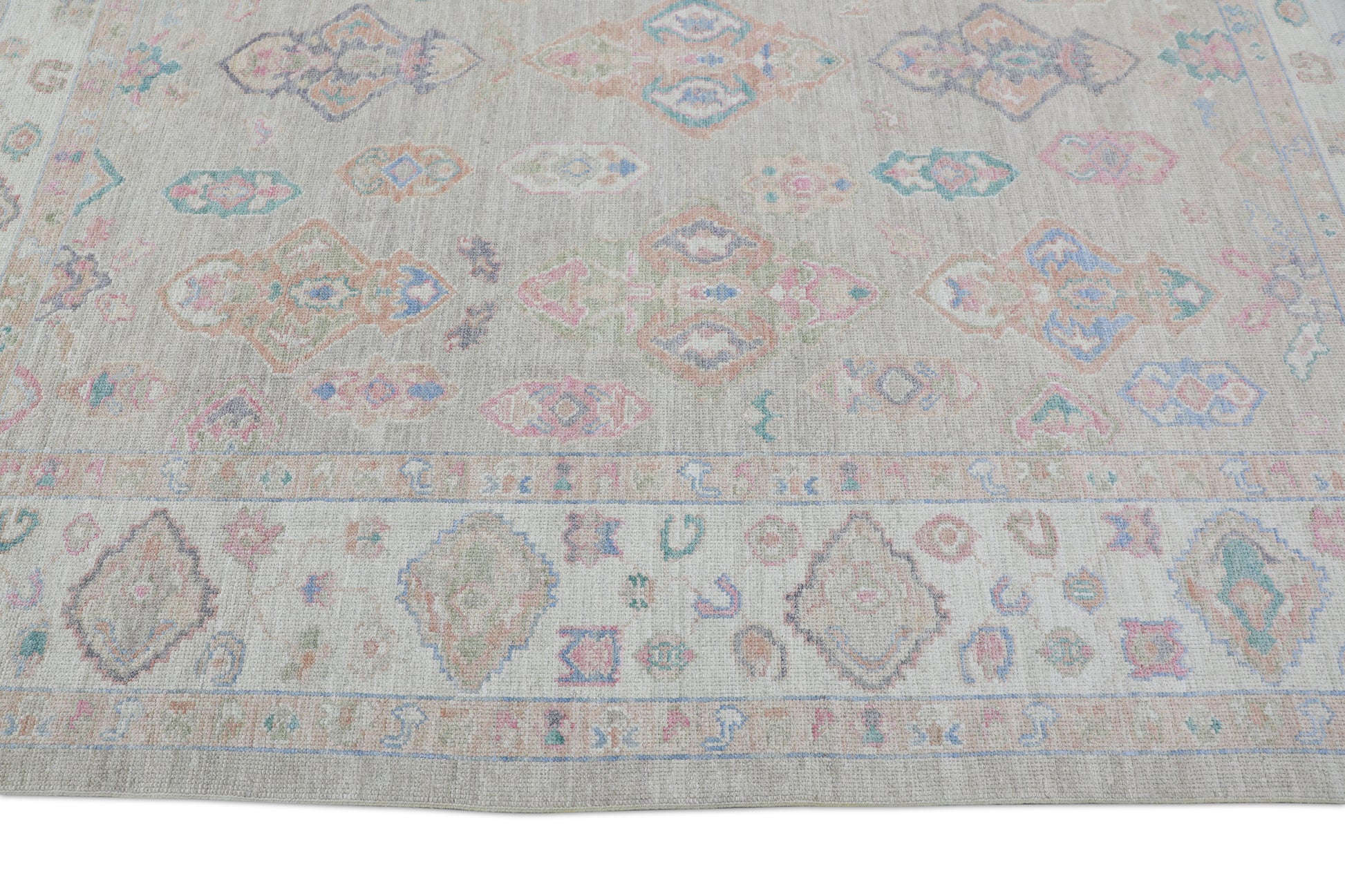 Turkish Oushak Rug 8'4" x 10'2" #3027