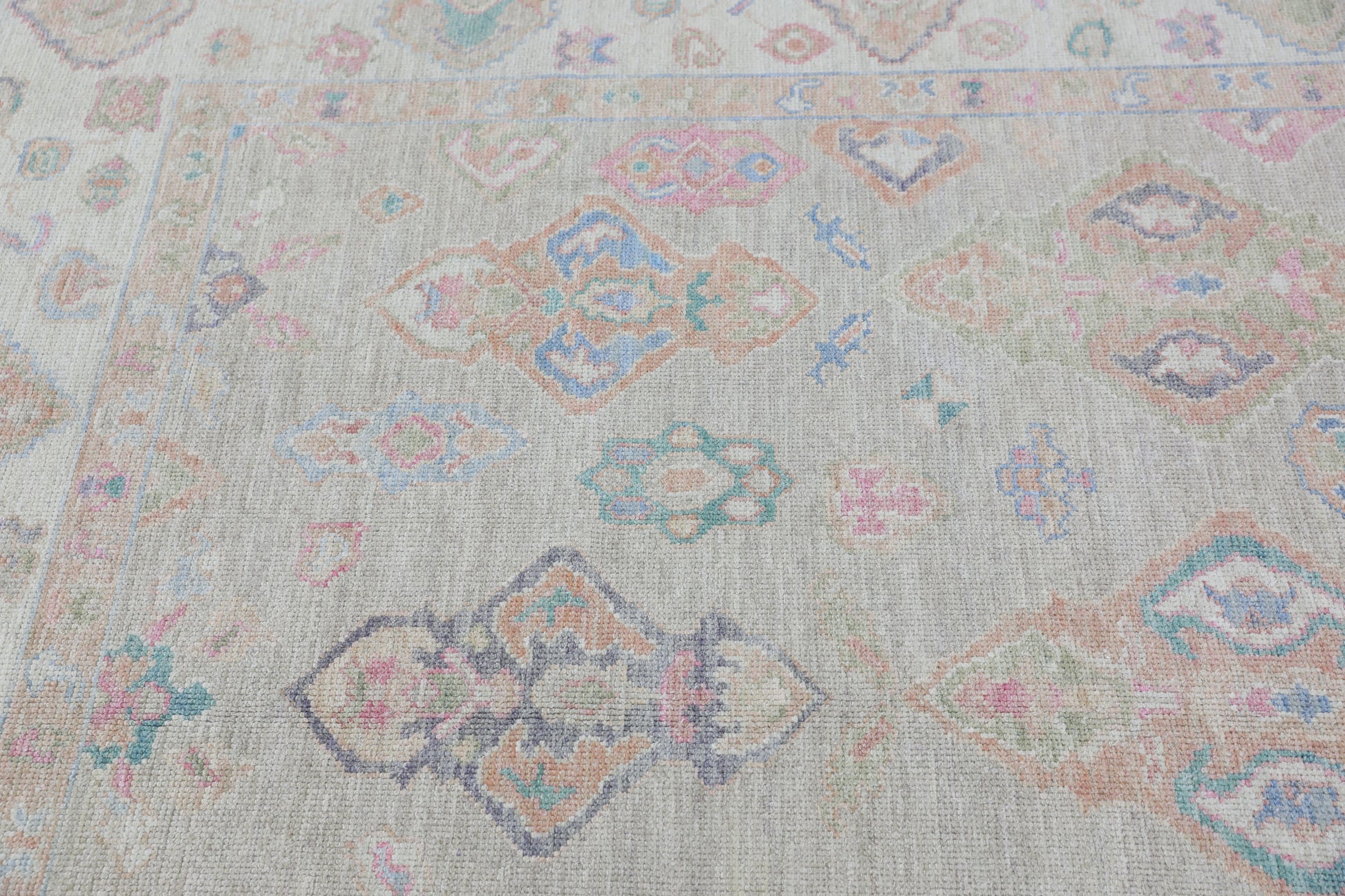 Turkish Oushak Rug 8'4" x 10'2" #3027