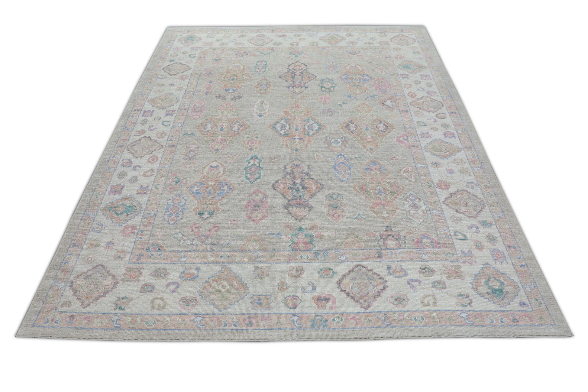 Turkish Oushak Rug 8'4" x 10'2" #3027