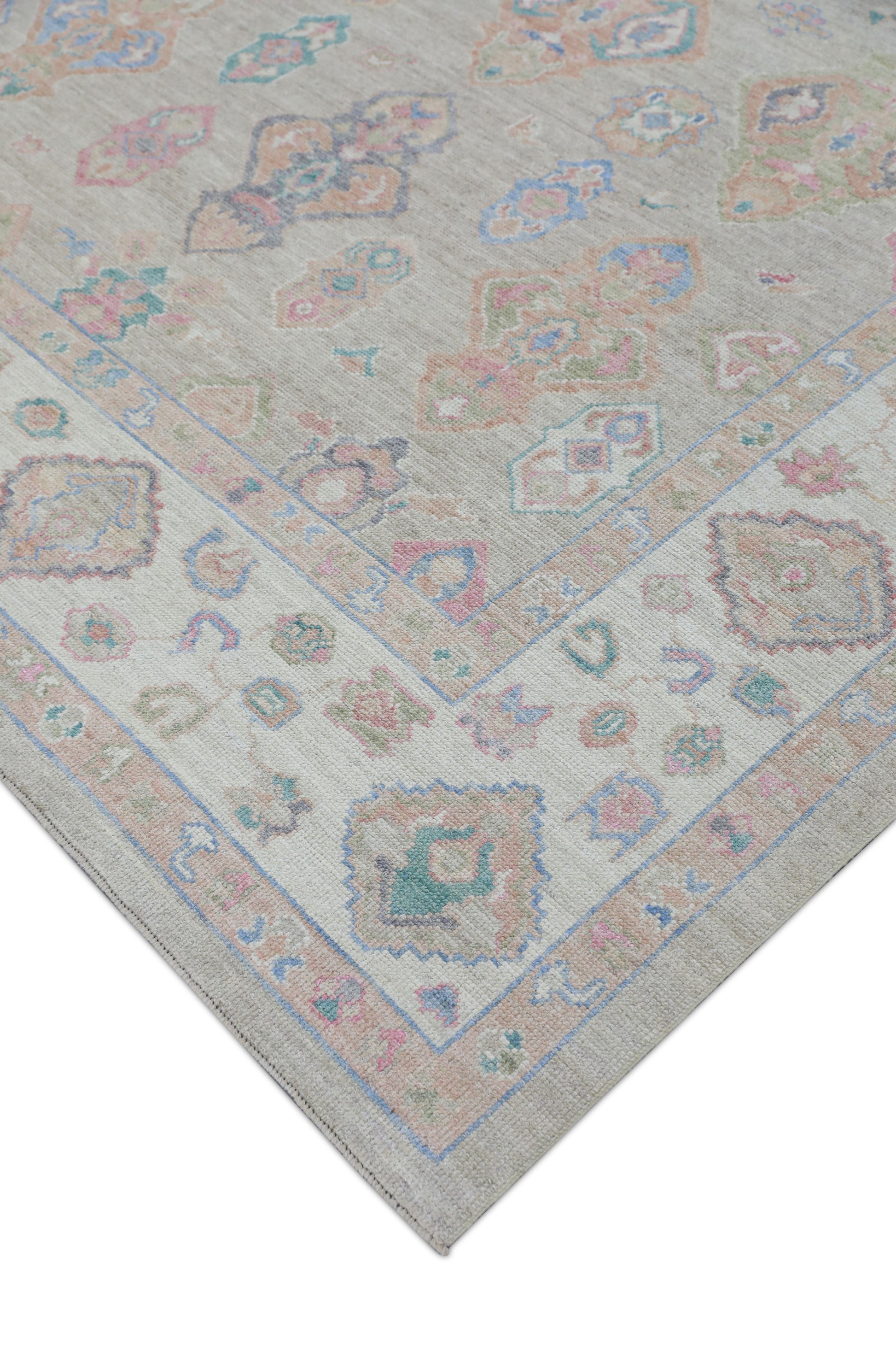 Turkish Oushak Rug 8'4" x 10'2" #3027
