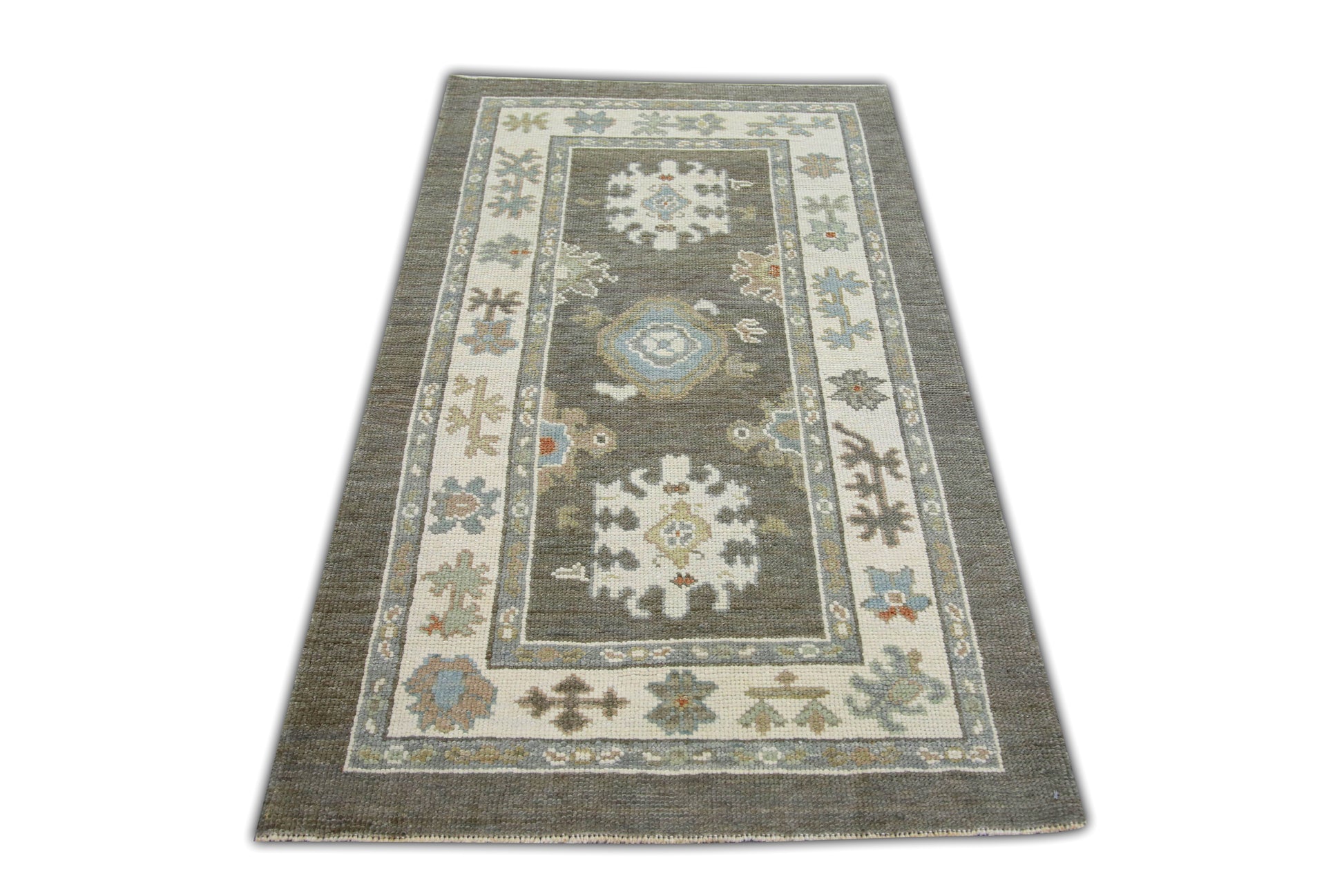 Turkish Oushak Rug 3' x 5'4" #6181