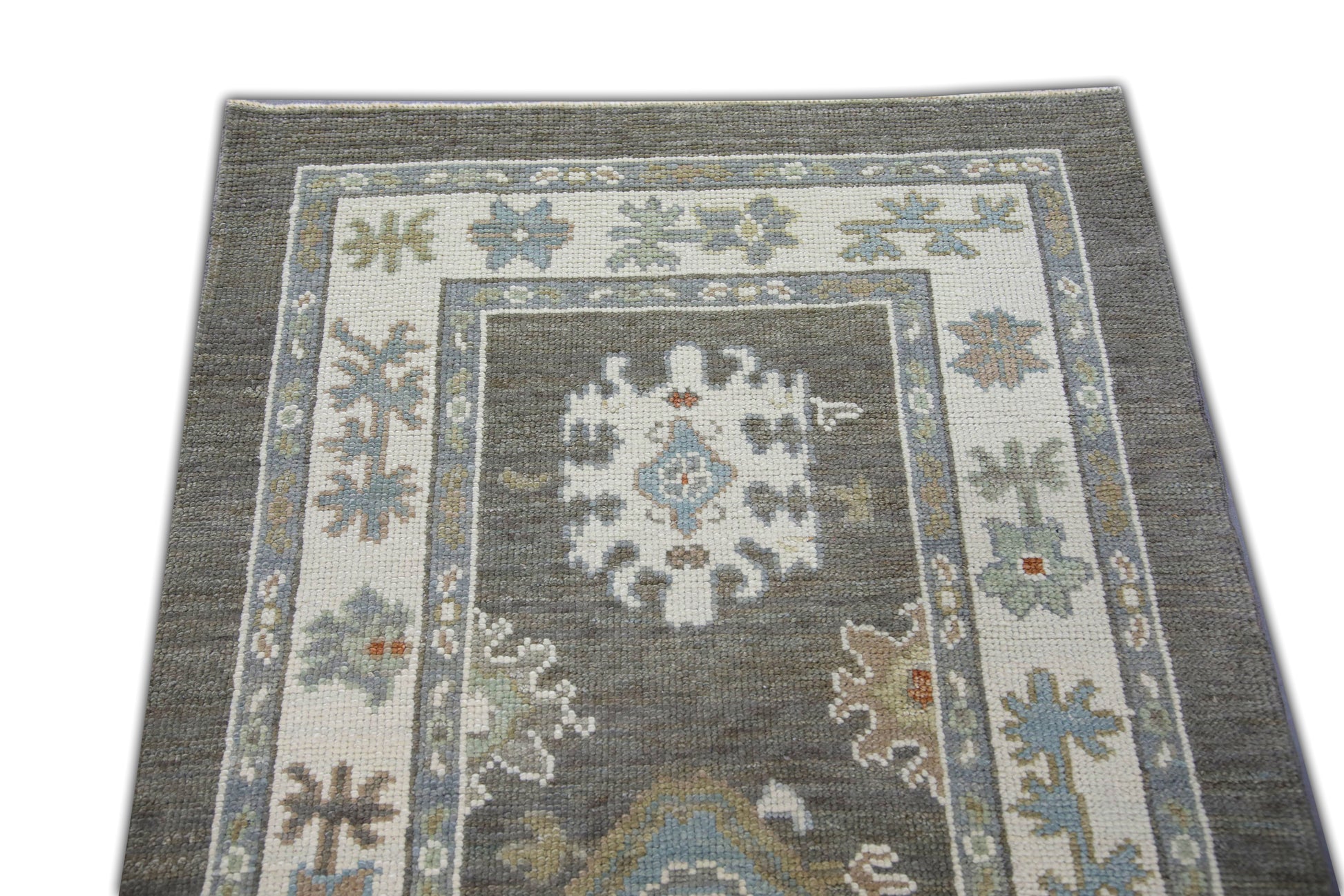 Turkish Oushak Rug 3' x 5'4" #6181