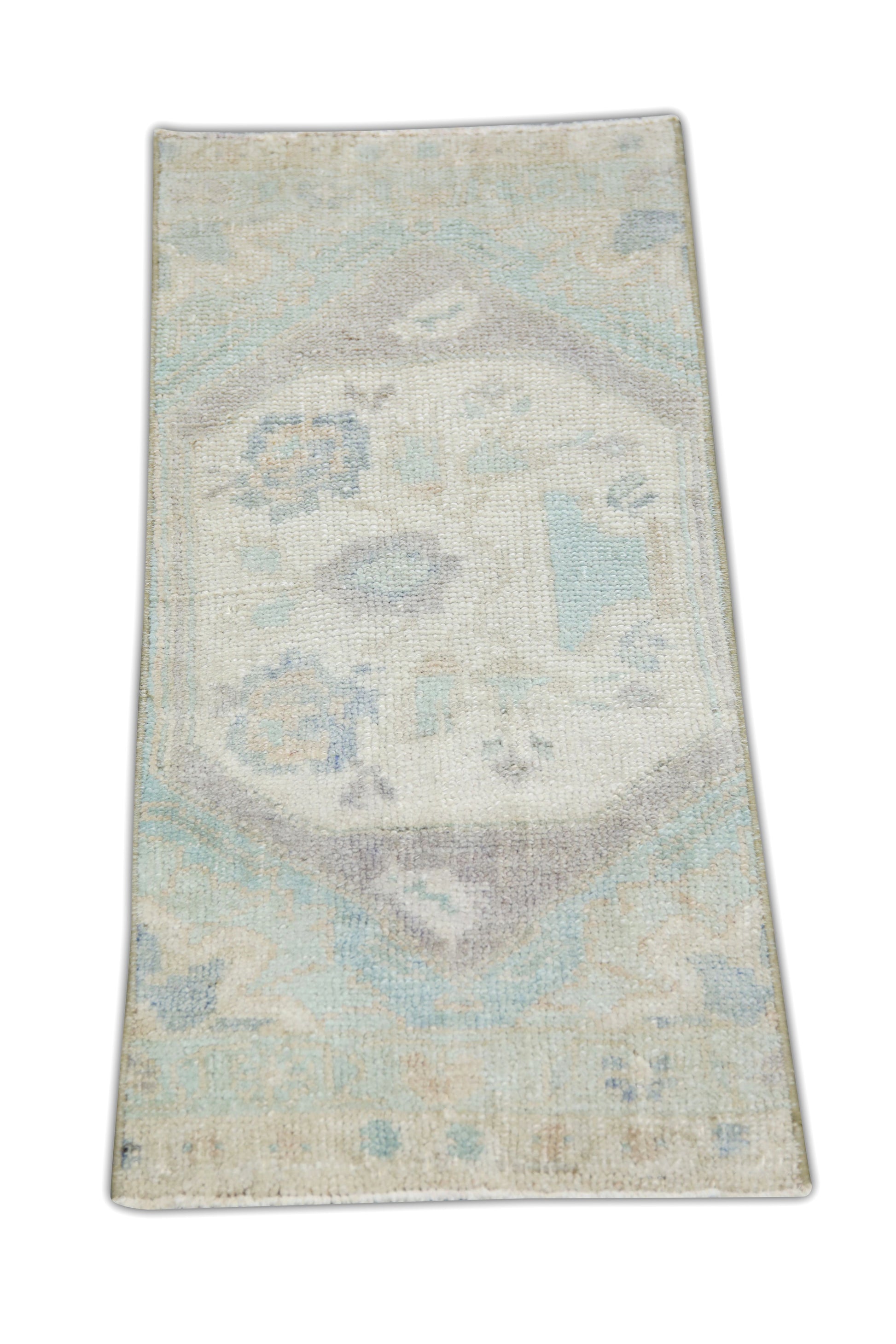 Oriental Hand Knotted Vintage Turkish Mini Rug 1'3" x 2'9" #04