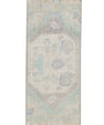 Oriental Hand Knotted Vintage Turkish Mini Rug 1'3" x 2'9" #04