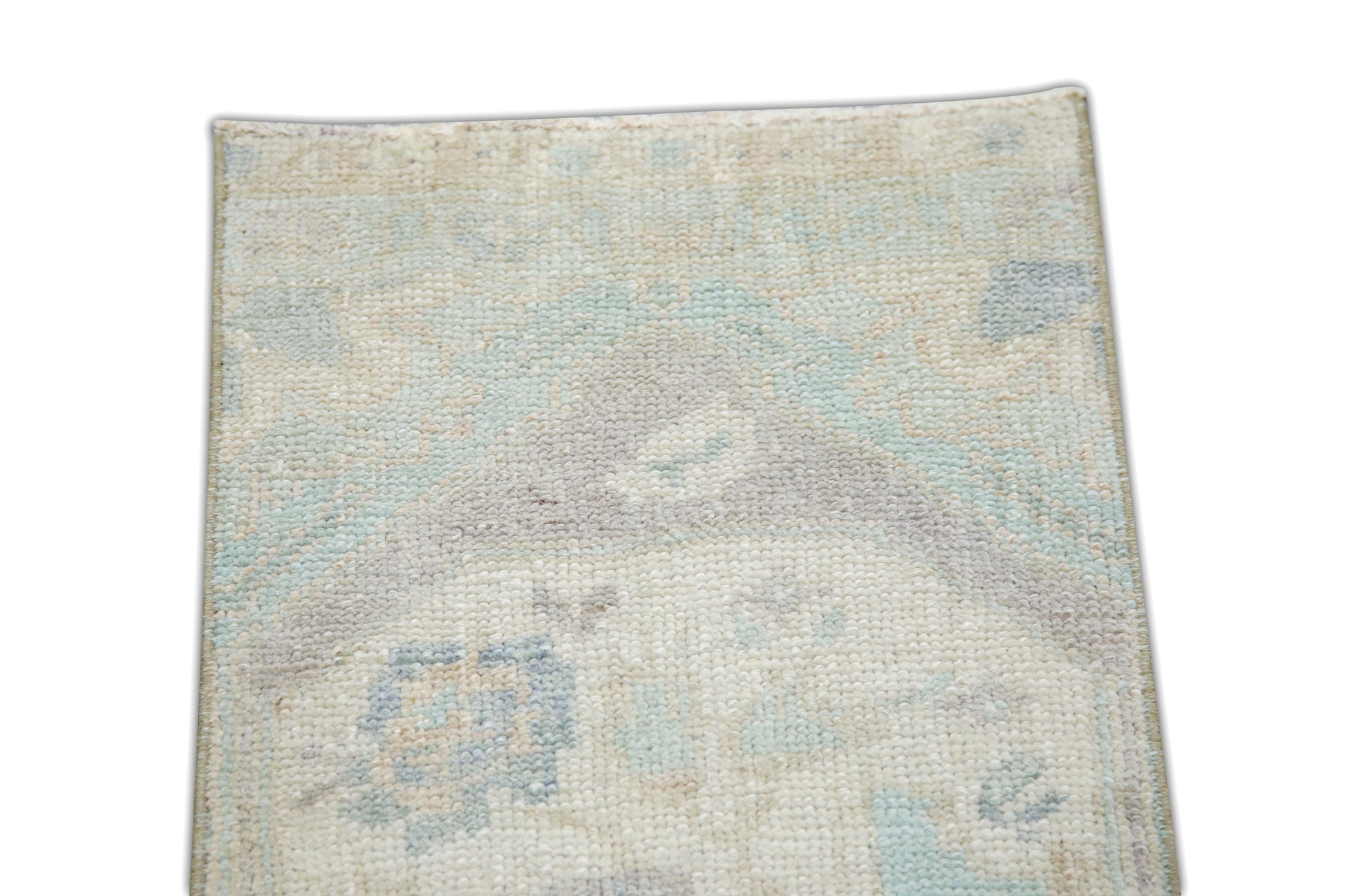 Oriental Hand Knotted Vintage Turkish Mini Rug 1'3" x 2'9" #04