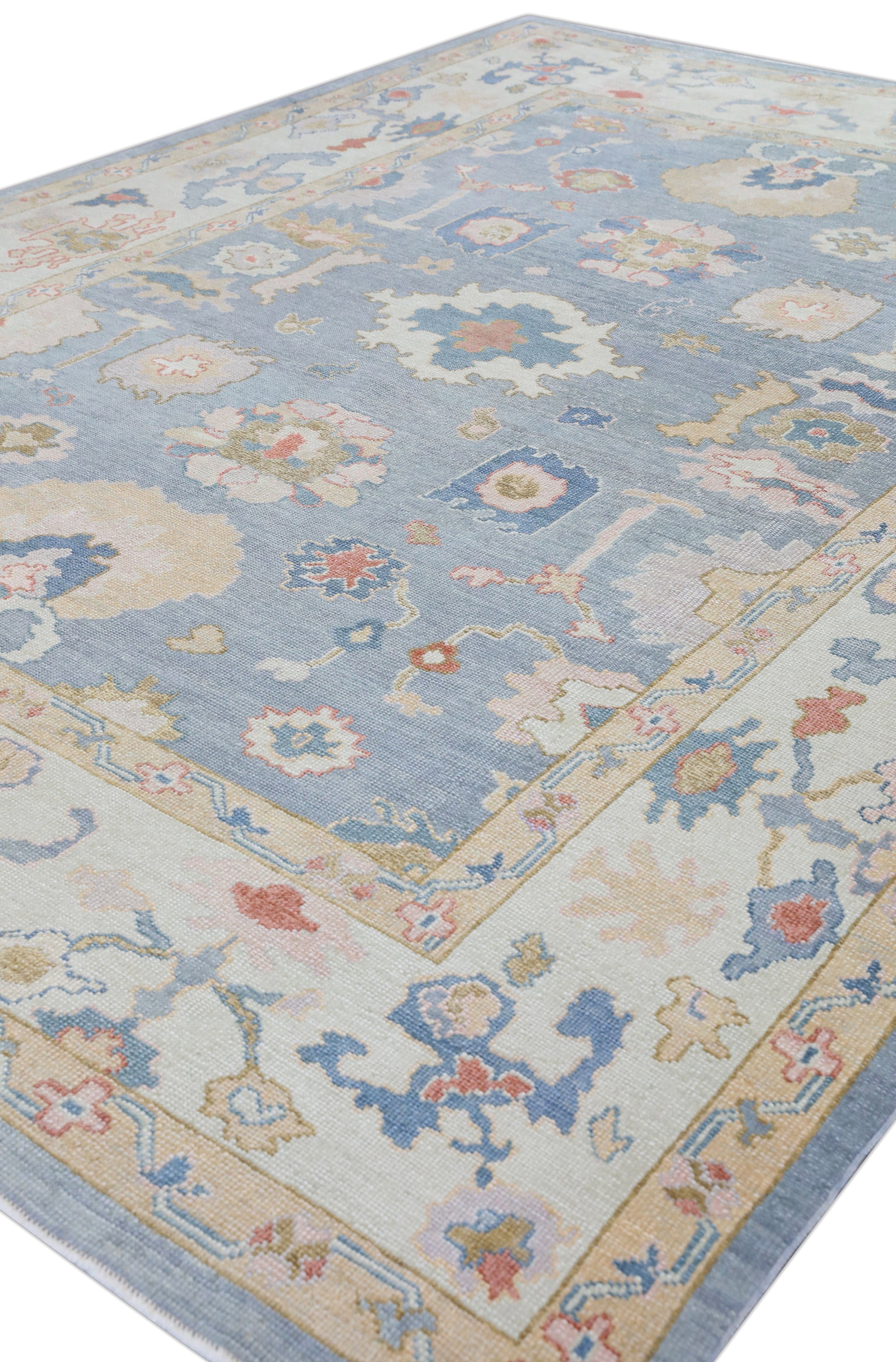 Turkish Oushak Rug  8'11" x 12'4" #4269
