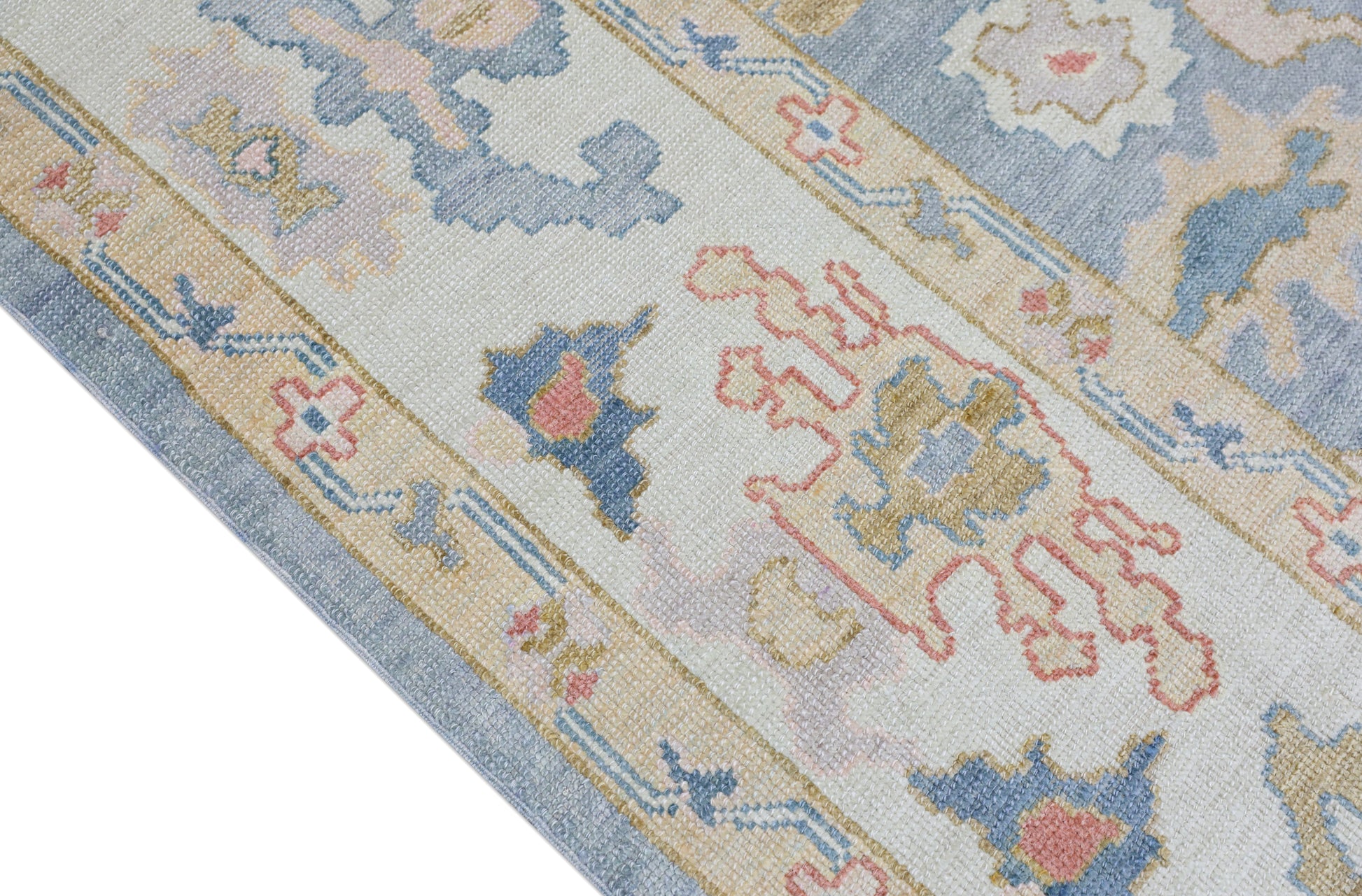 Turkish Oushak Rug  8'11" x 12'4" #4269