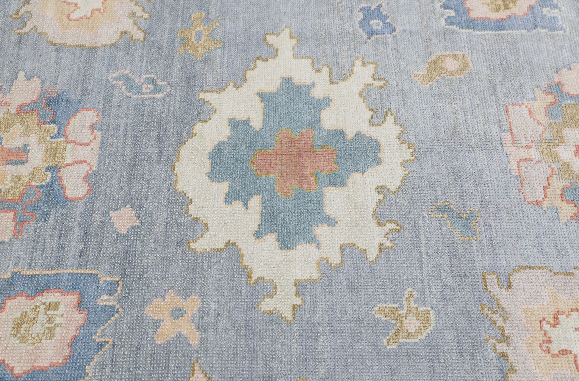Turkish Oushak Rug  8'11" x 12'4" #4269