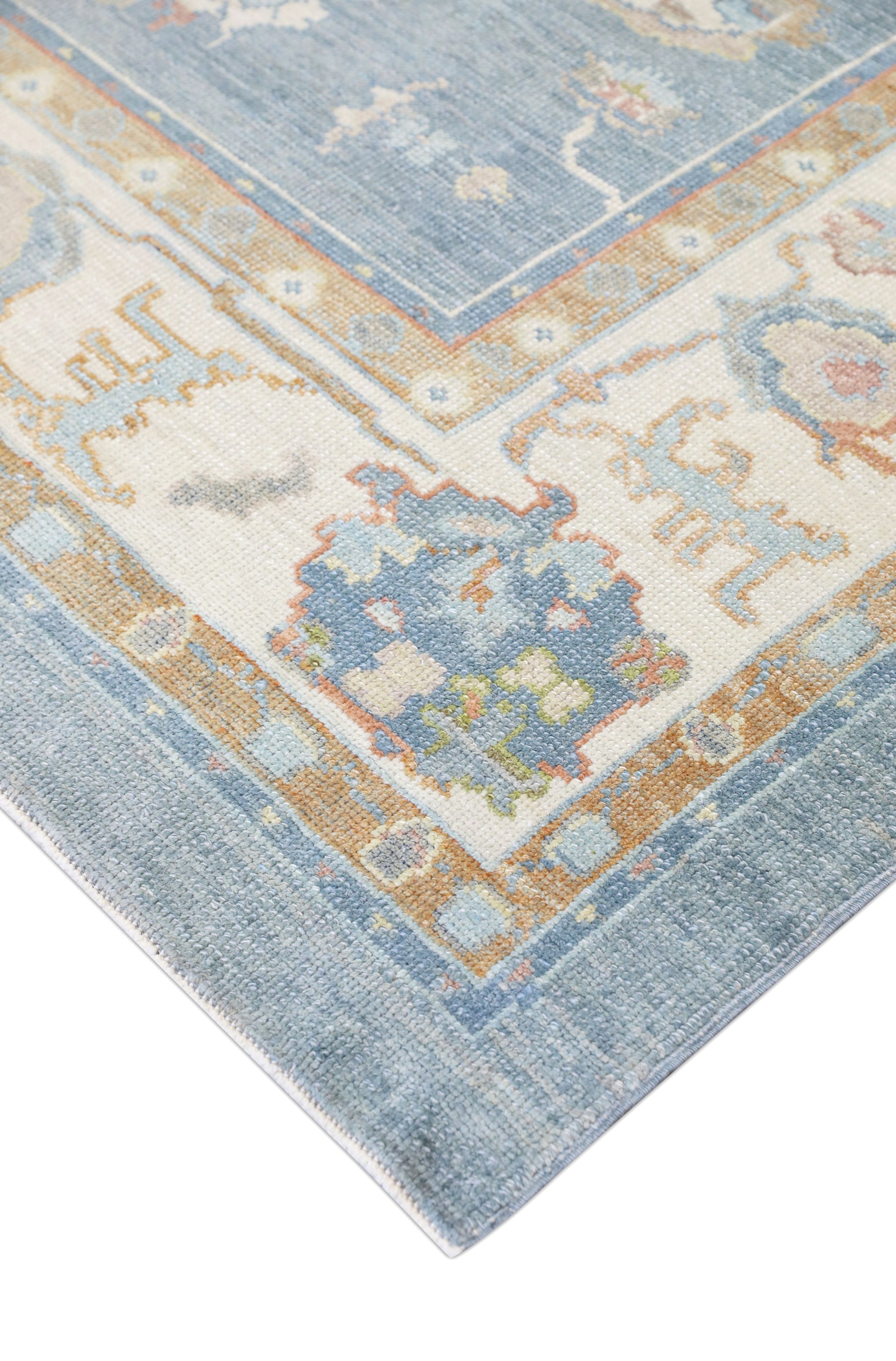 Turkish Oushak Rug 9'4" x 9'9" #4268