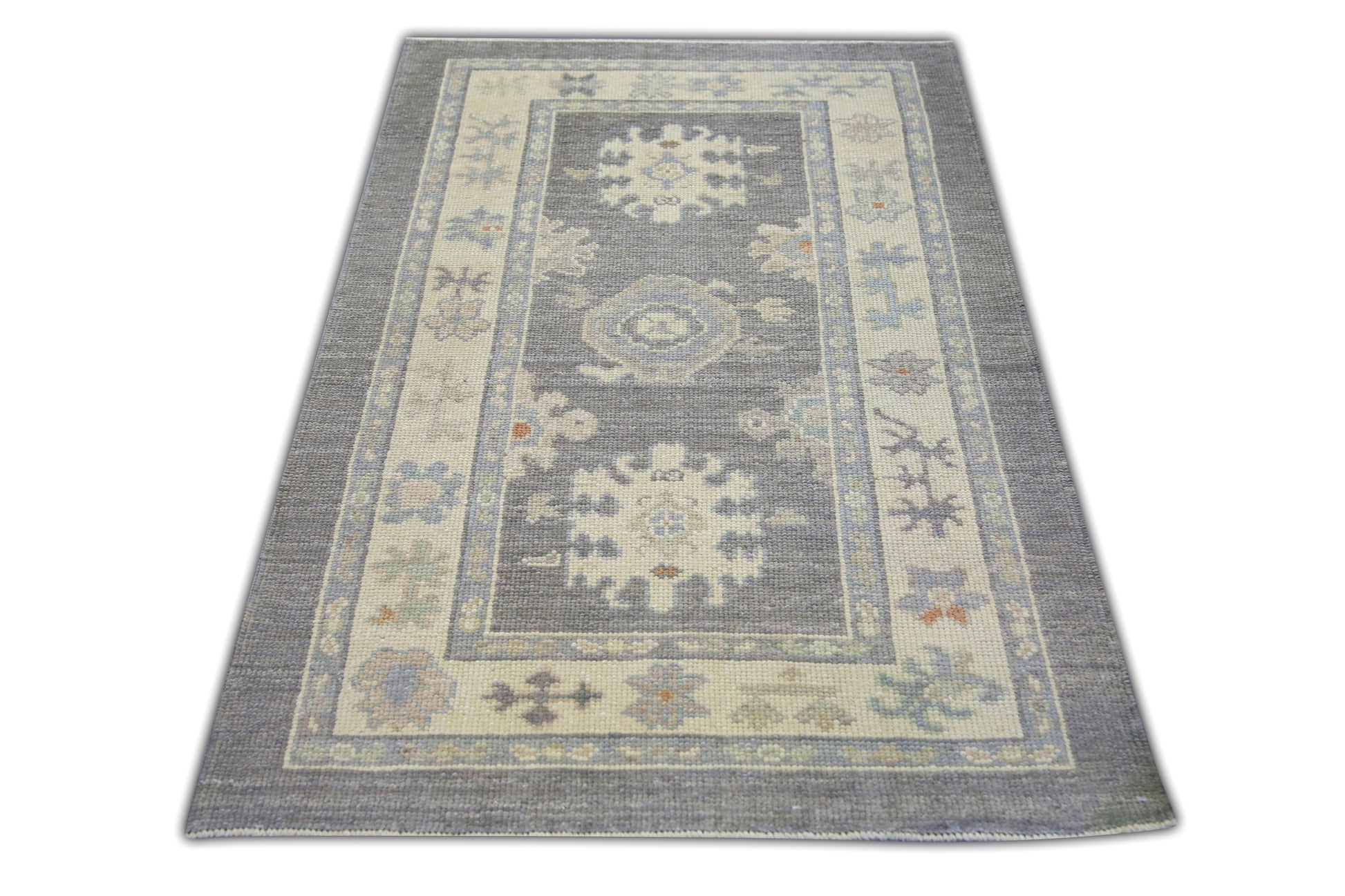 Turkish Oushak Rug 3' x 5'2" #6056