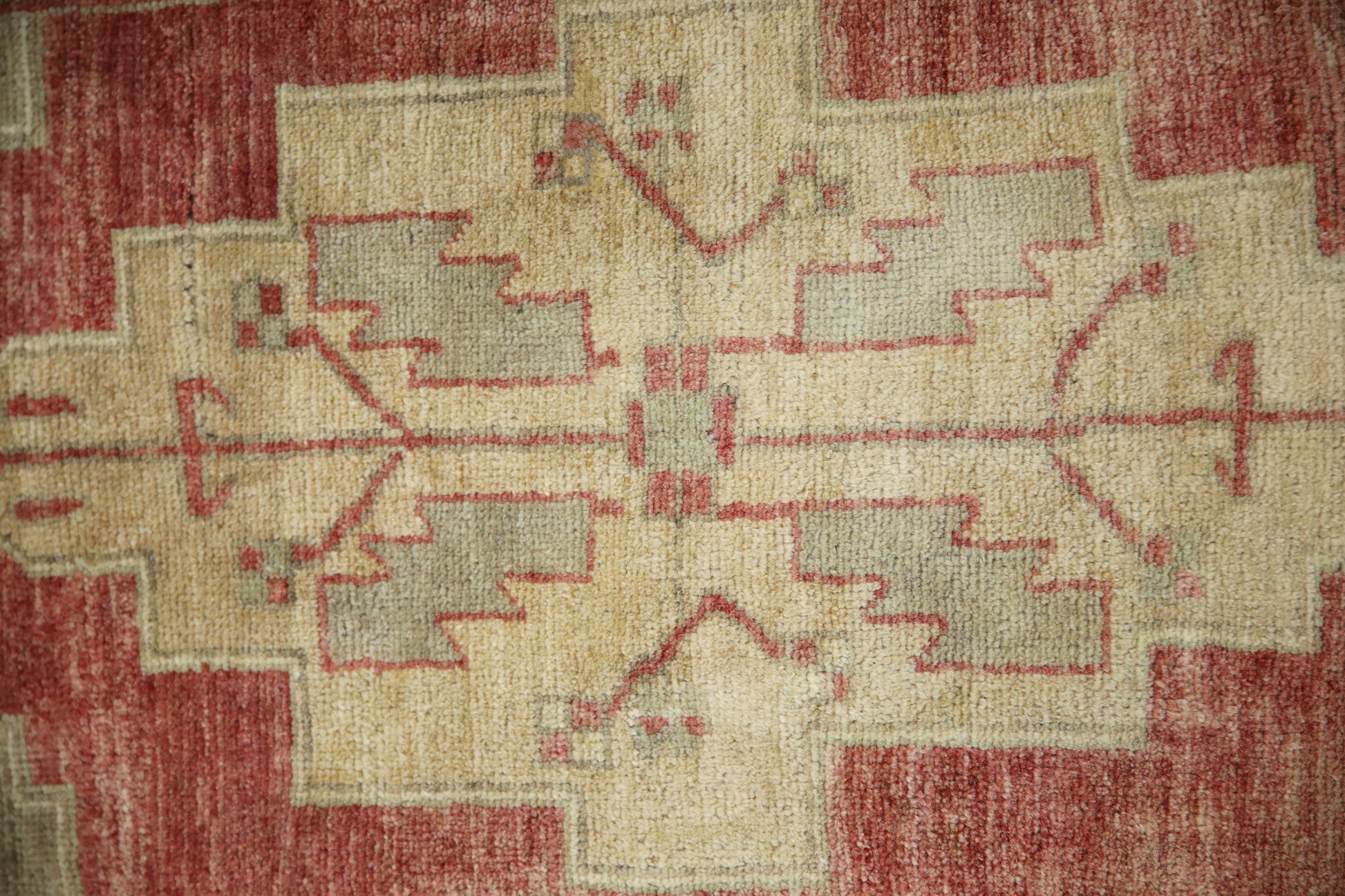 Oriental Hand Knotted Vintage Turkish Mini Rug 1'4" x 3'6" #06