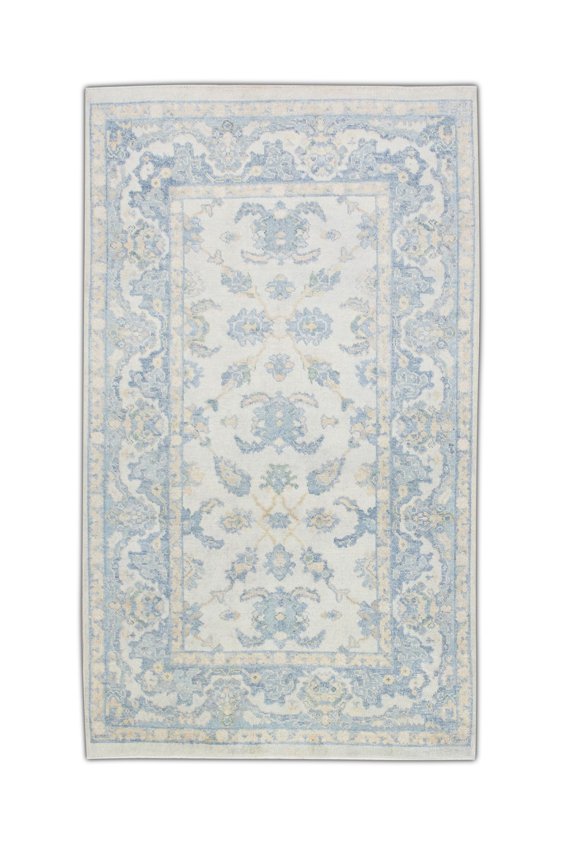 Turkish Oushak Rug 5' x 8'2" #4271