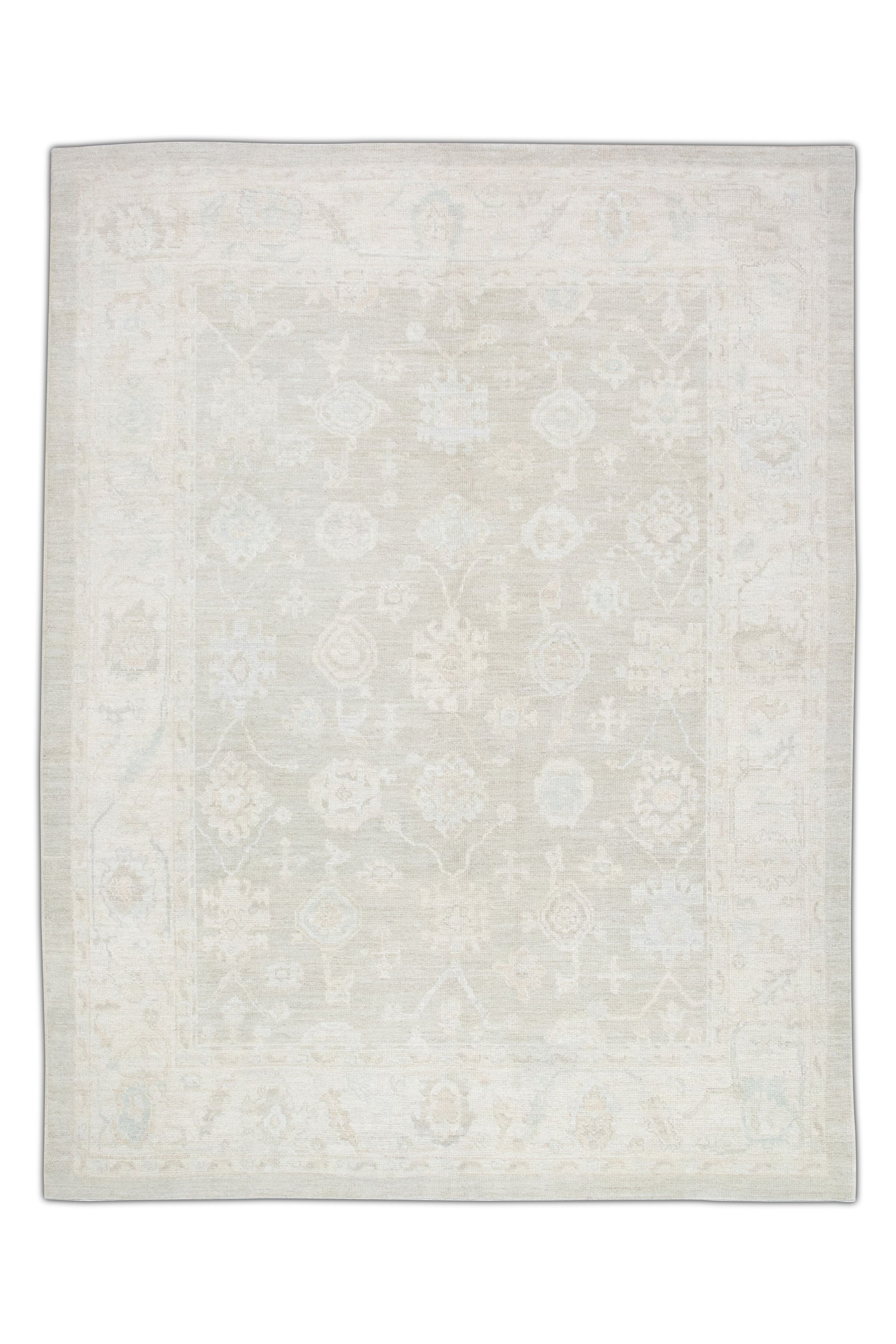 Turkish Oushak Rug 7'11" x 10'4" #3025