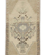 Oriental Hand Knotted Vintage Turkish Mini Rug 1'7" x 2'9" #43