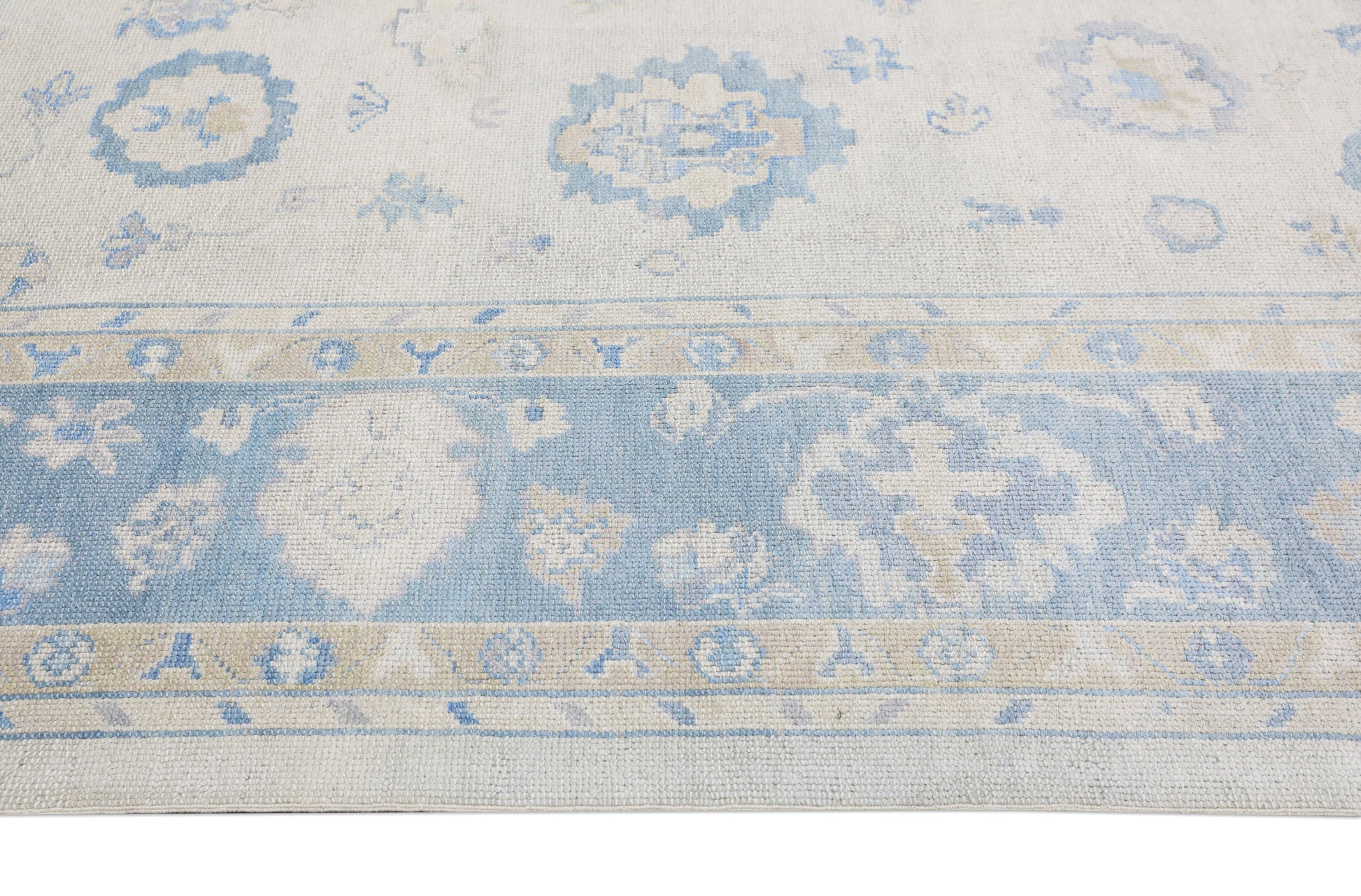Turkish Oushak Rug 9'1" x 12'6" #4247