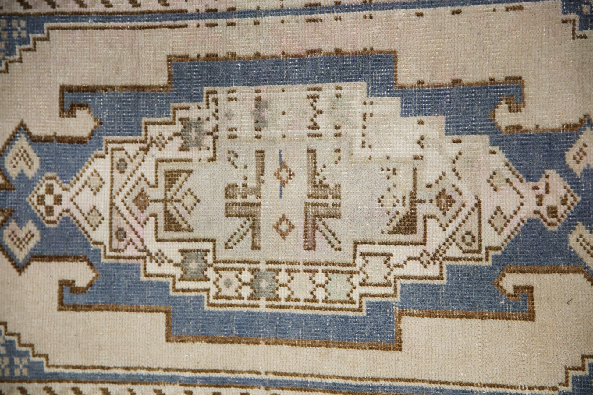 Oriental Hand Knotted Vintage Turkish Mini Rug 1'9" x 3'2" #33