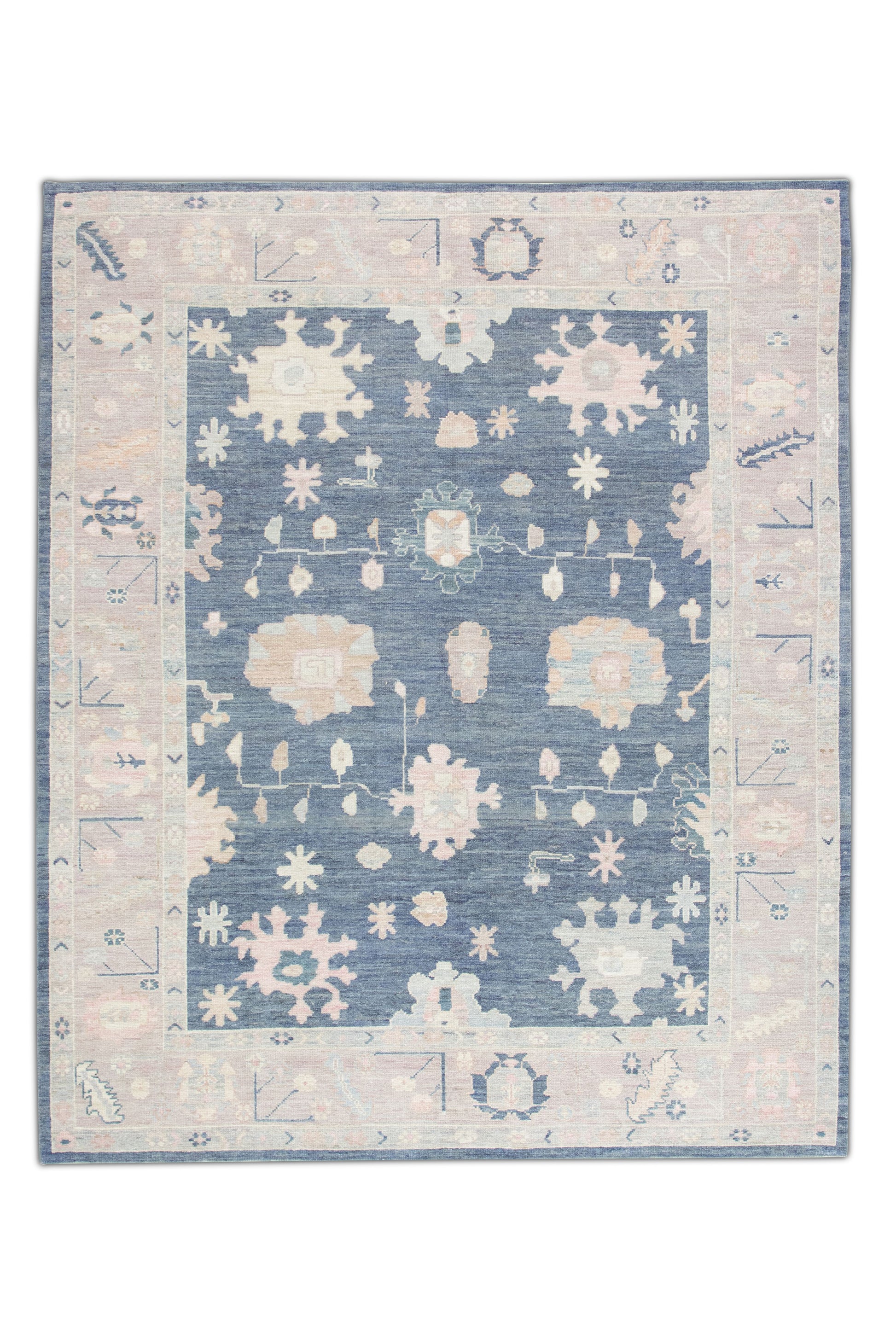Turkish Oushak Rug 8'1" x 9'10" #2555
