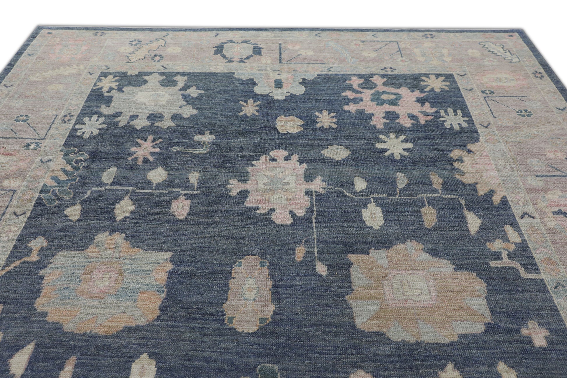 Turkish Oushak Rug 8'1" x 9'10" #2555