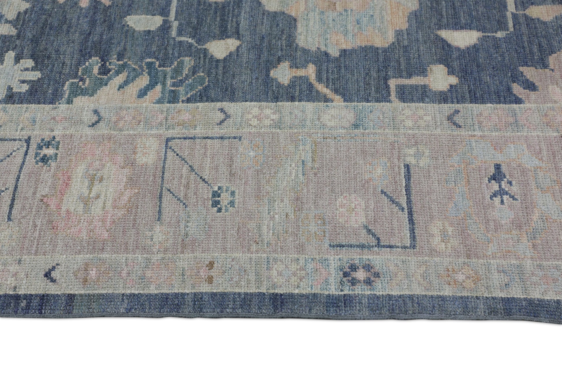 Turkish Oushak Rug 8'1" x 9'10" #2555