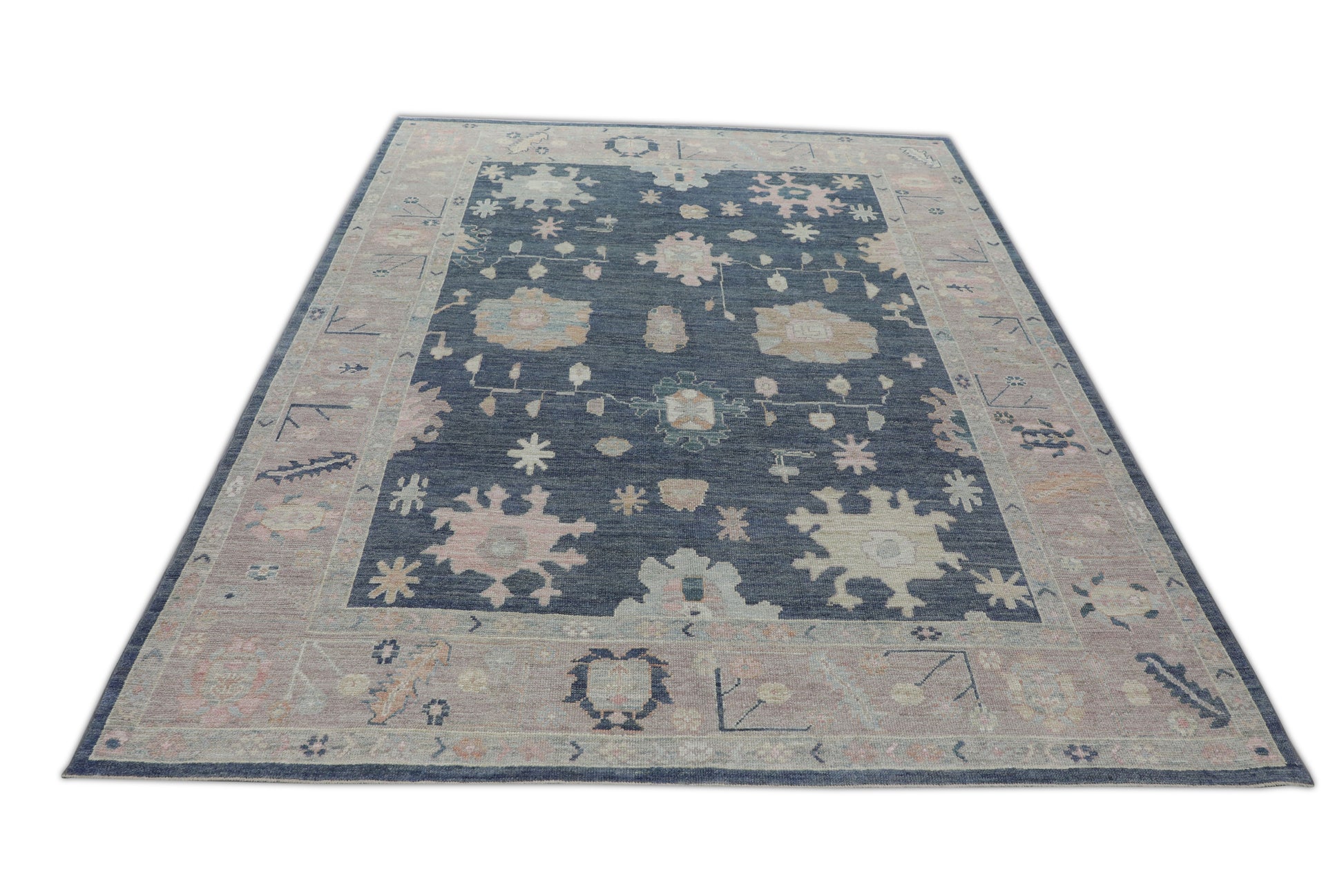 Turkish Oushak Rug 8'1" x 9'10" #2555
