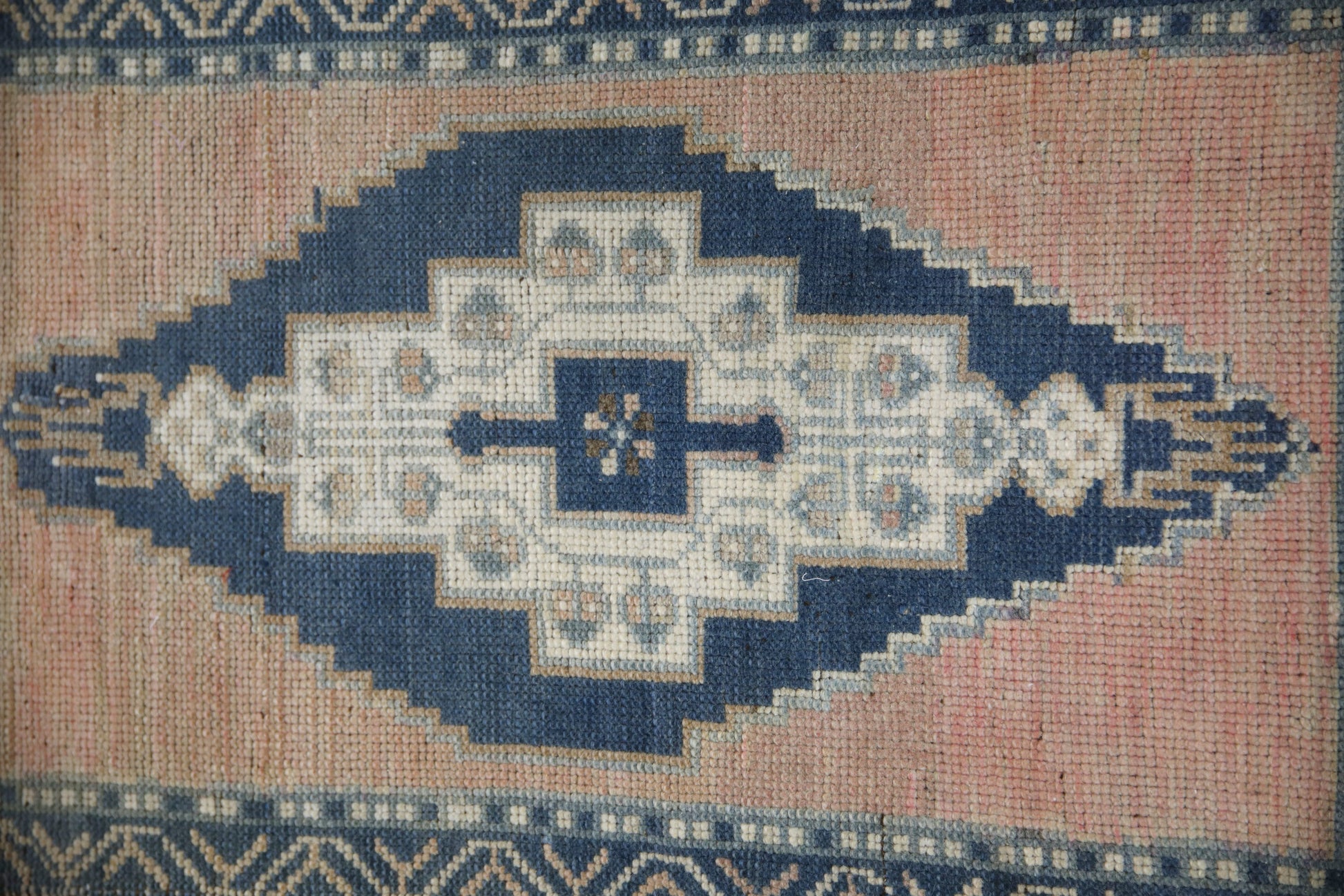 Oriental Hand Knotted Vintage Turkish Mini Rug 1'9" x 3'3" #100
