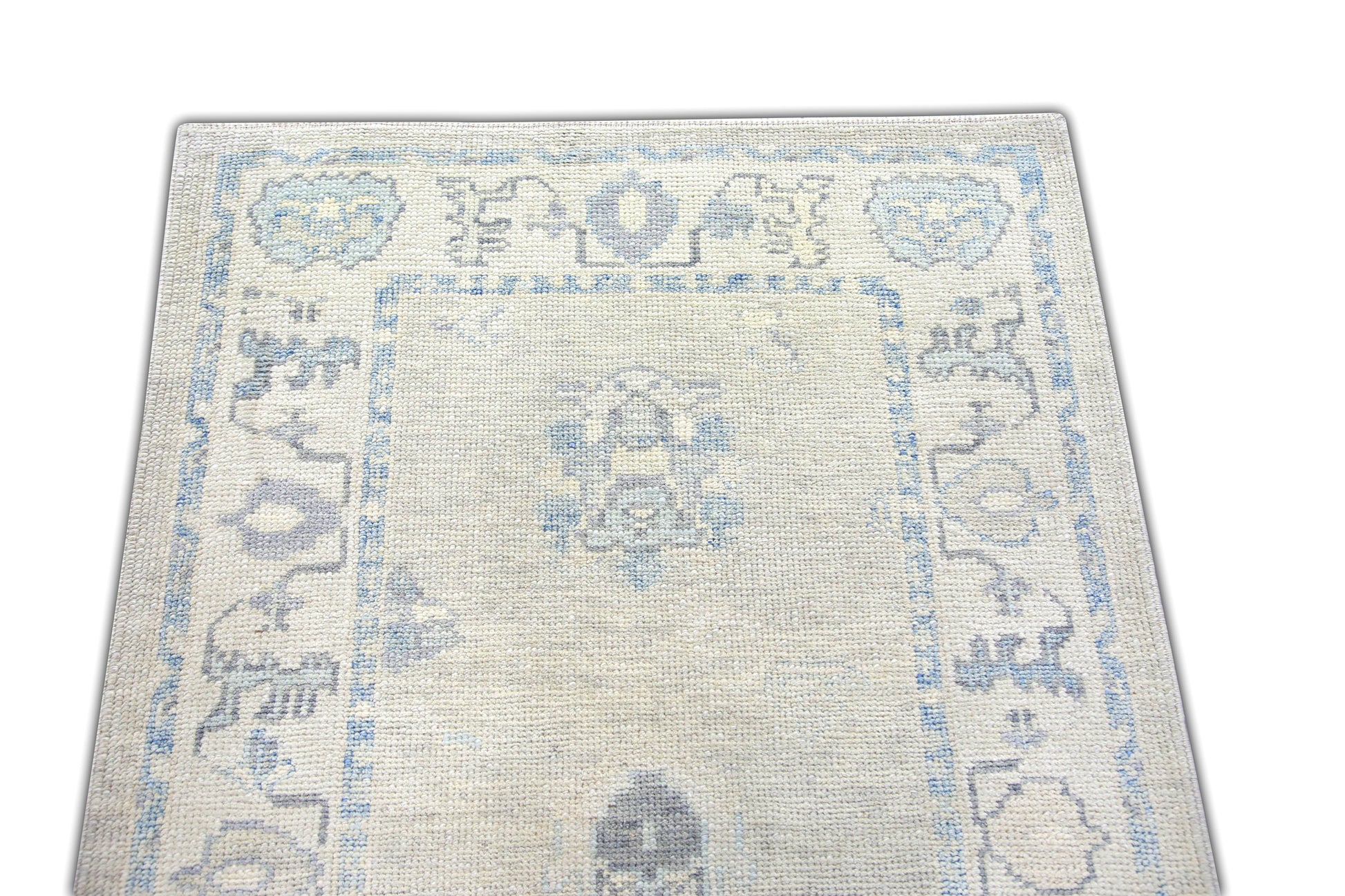 Turkish Oushak Rug 3'2" x 9'9" #5381
