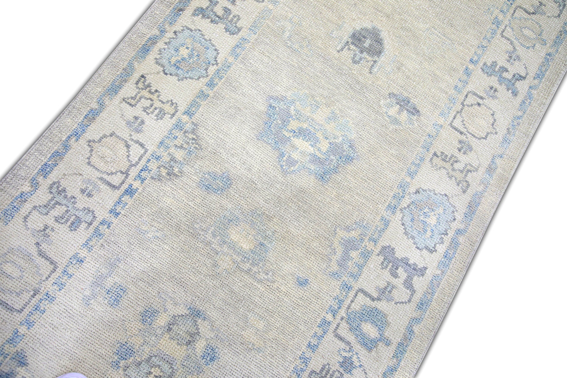 Turkish Oushak Rug 3'2" x 9'9" #5381
