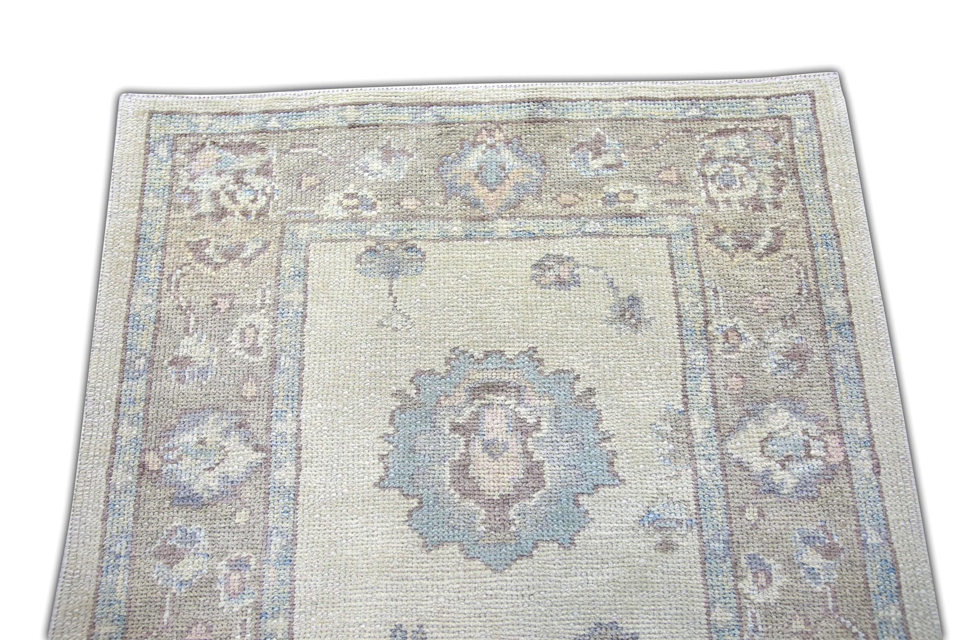 Turkish Oushak Rug 3'2" x 9'7" #5003