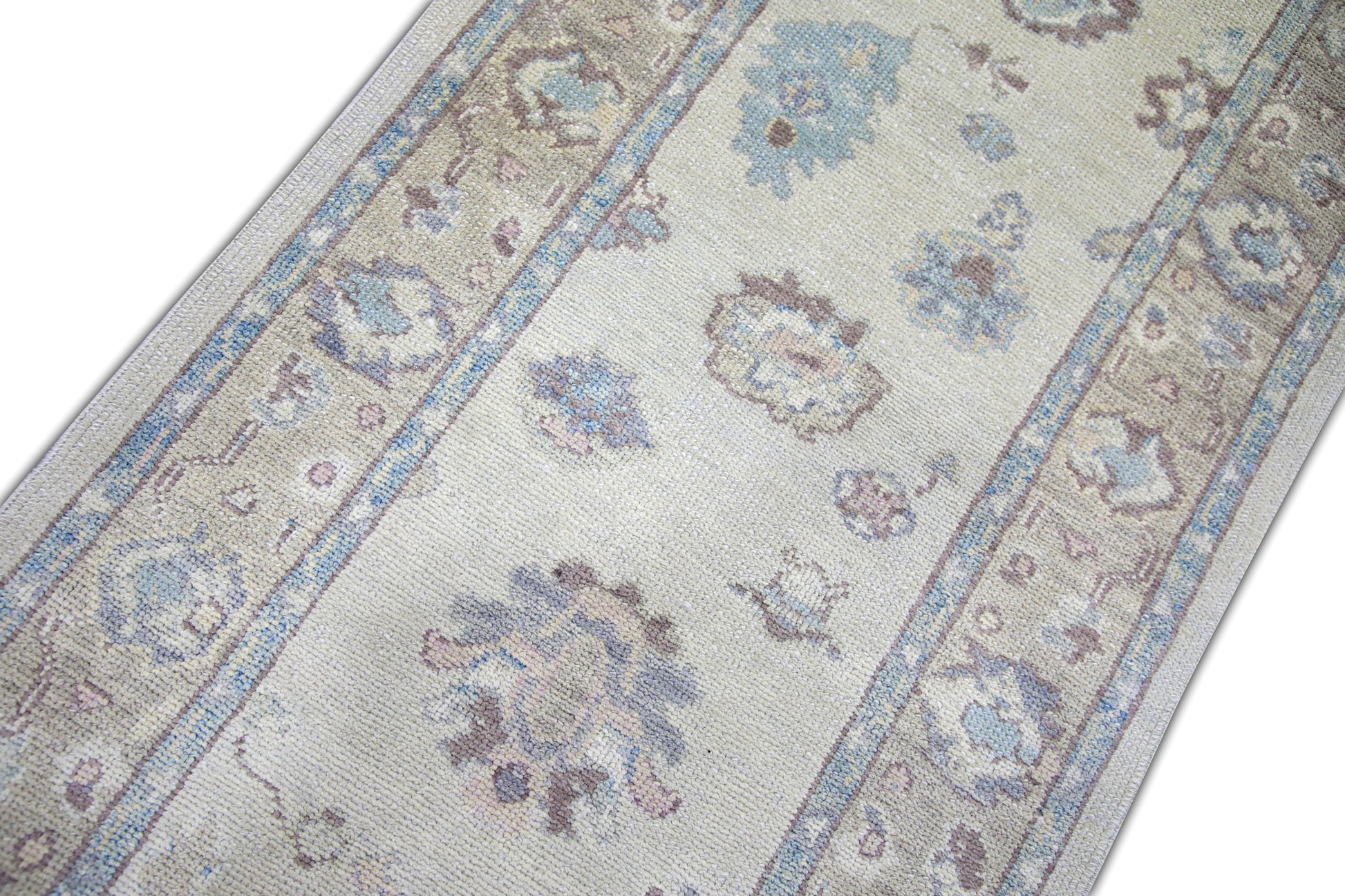 Turkish Oushak Rug 3'2" x 9'7" #5003