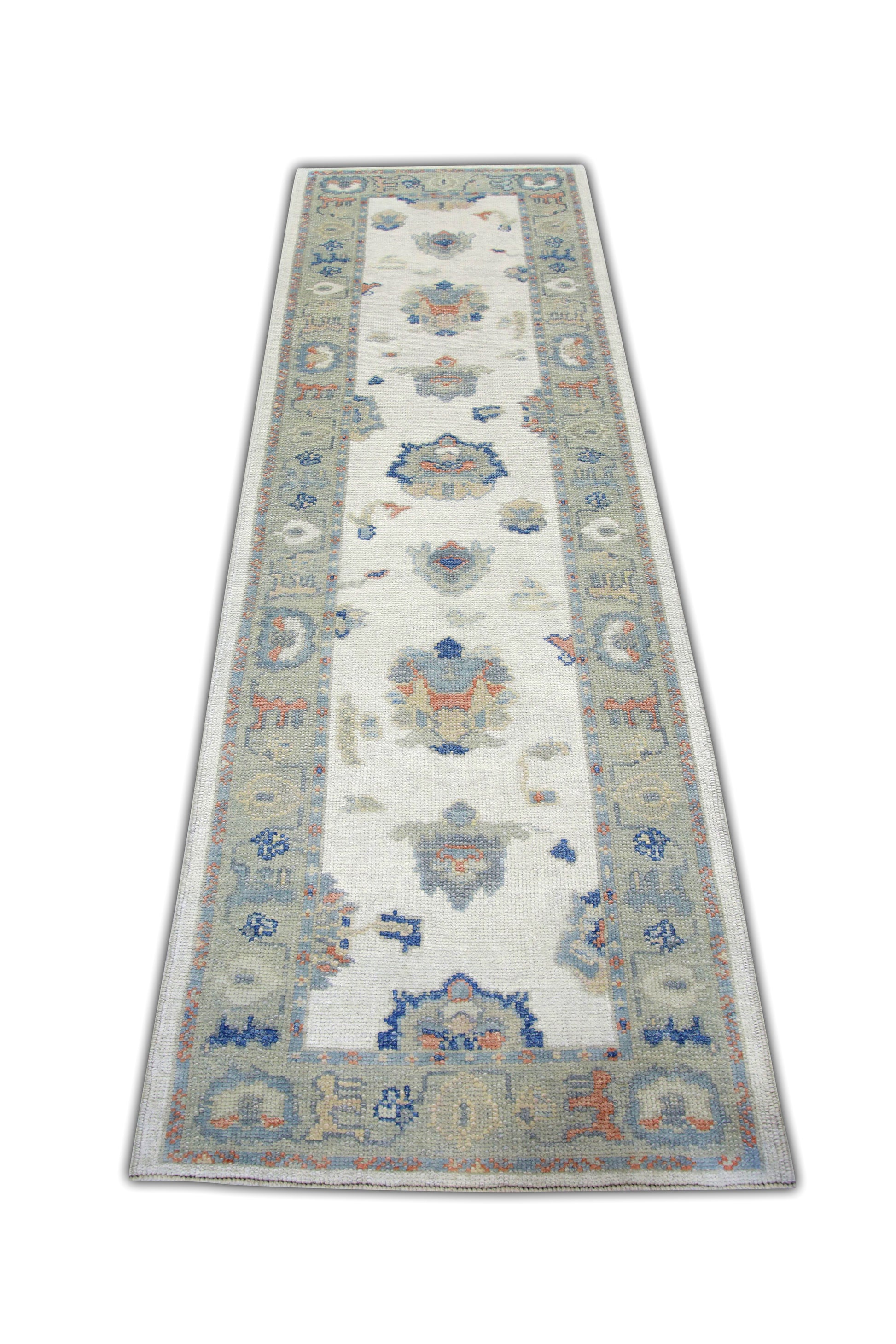 Turkish Oushak Rug 2'8" x 8'3" #5911