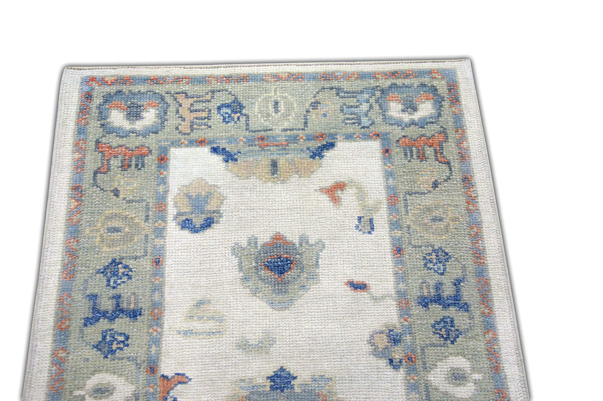 Turkish Oushak Rug 2'8" x 8'3" #5911