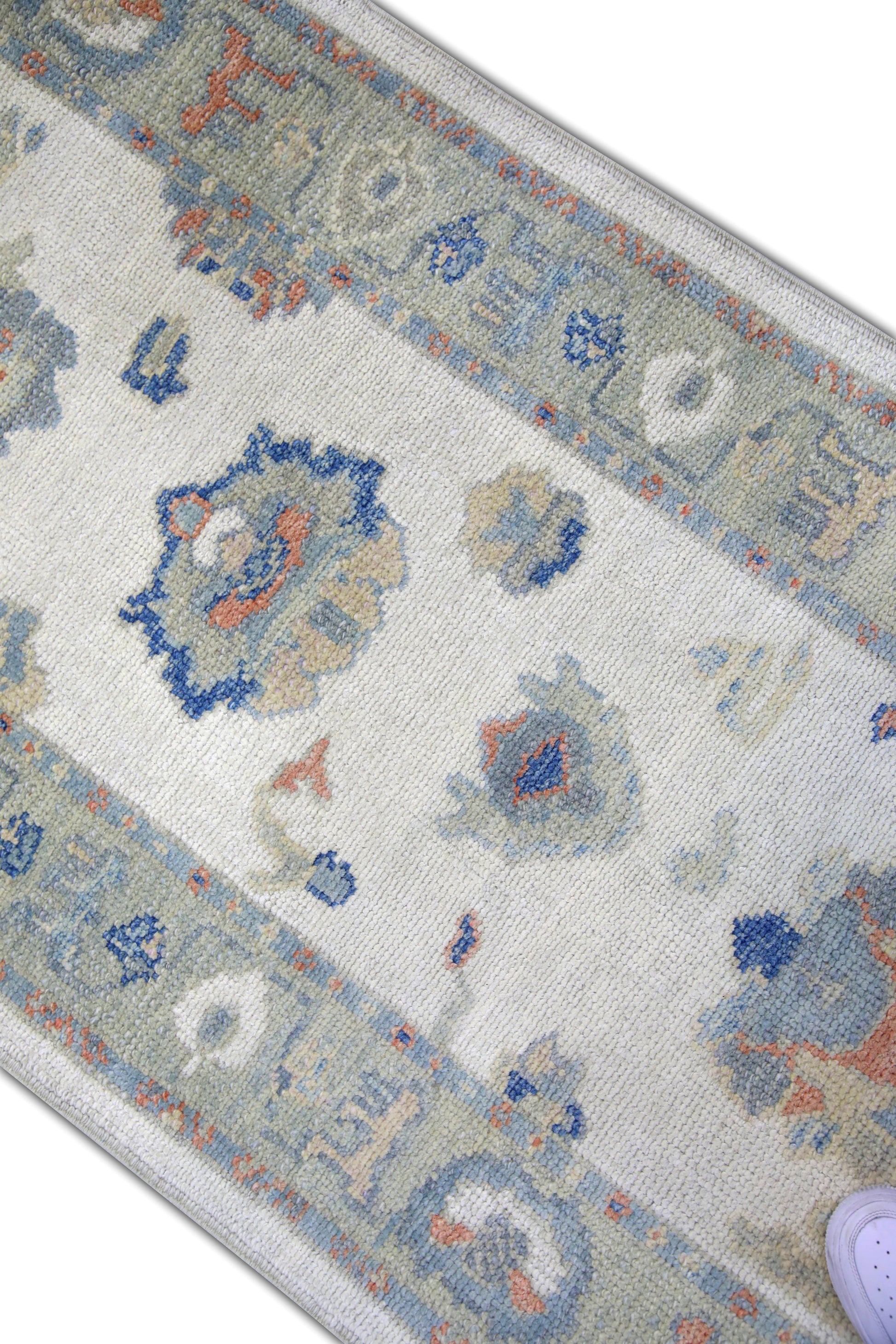 Turkish Oushak Rug 2'8" x 8'3" #5911