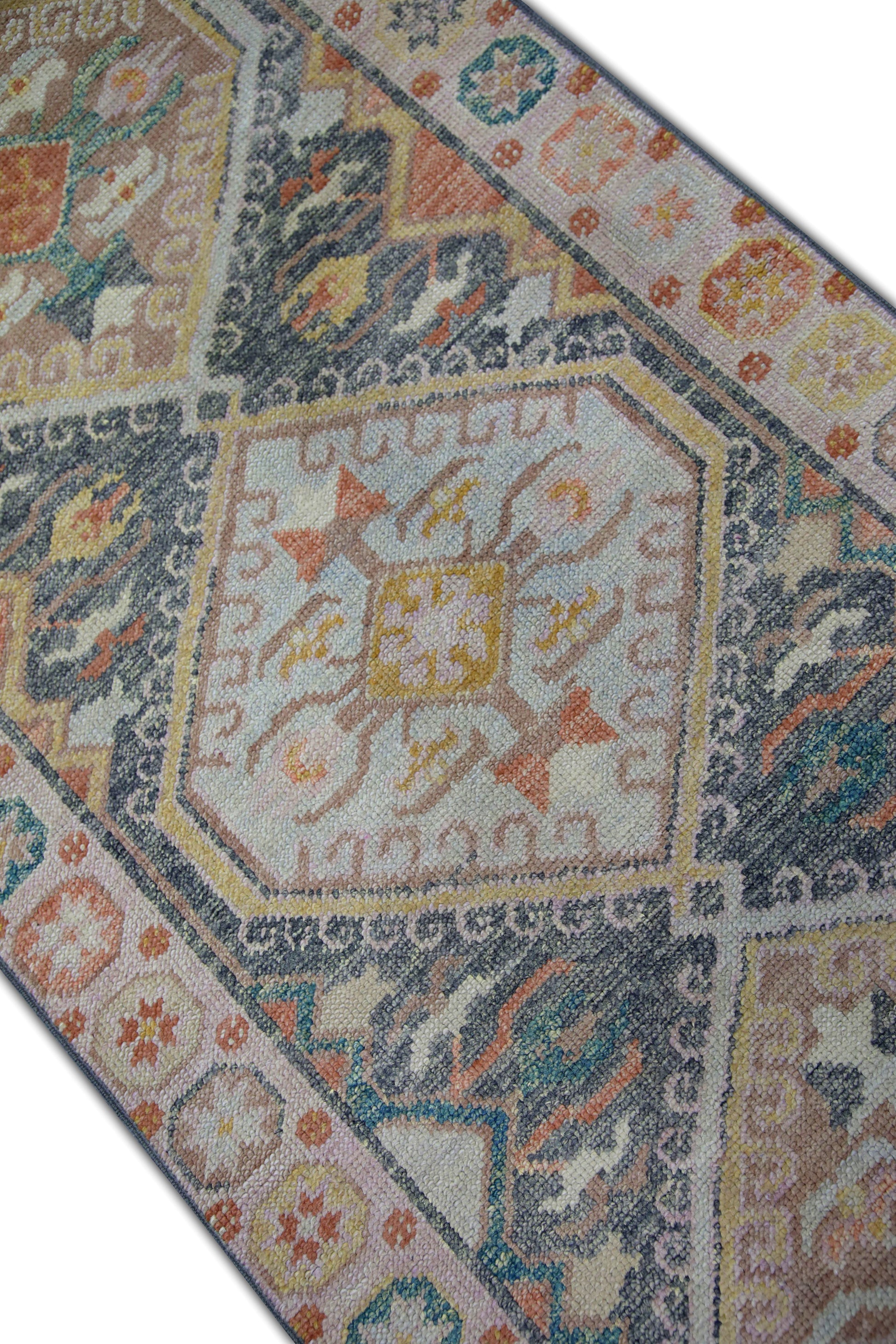 Turkish Oushak Rug 2'11" x 9'8" #6041