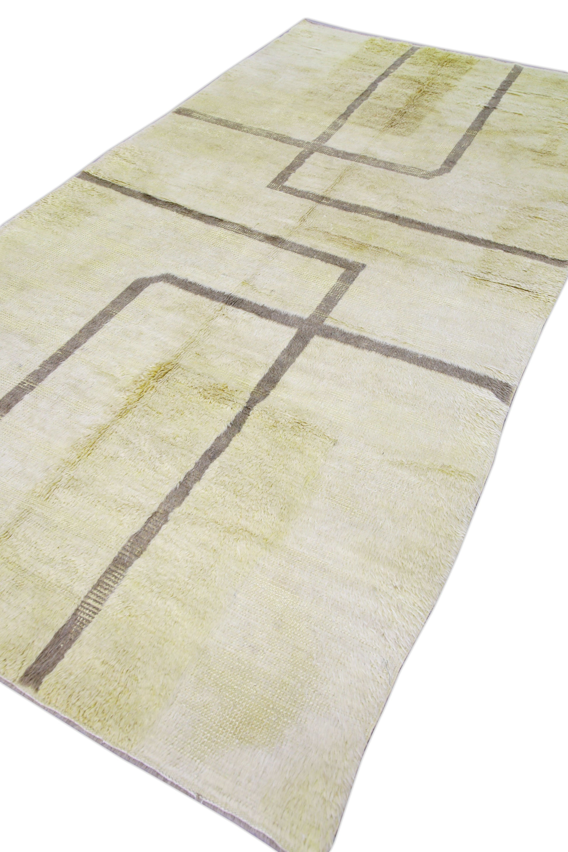 Turkish Tulu Rug Hand Knotted 6'2" x 12' #43