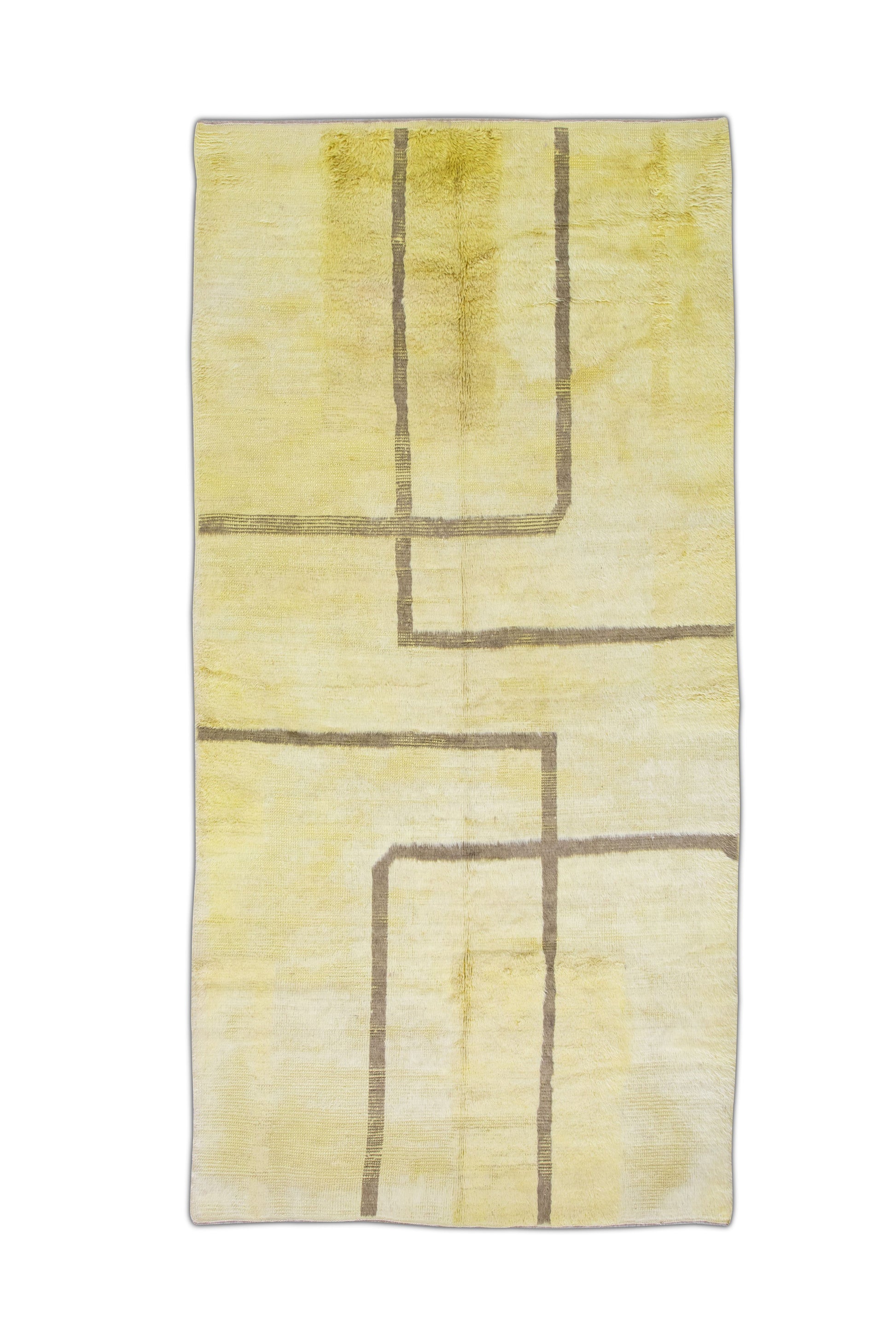 Turkish Tulu Rug Hand Knotted 6'2" x 12' #43