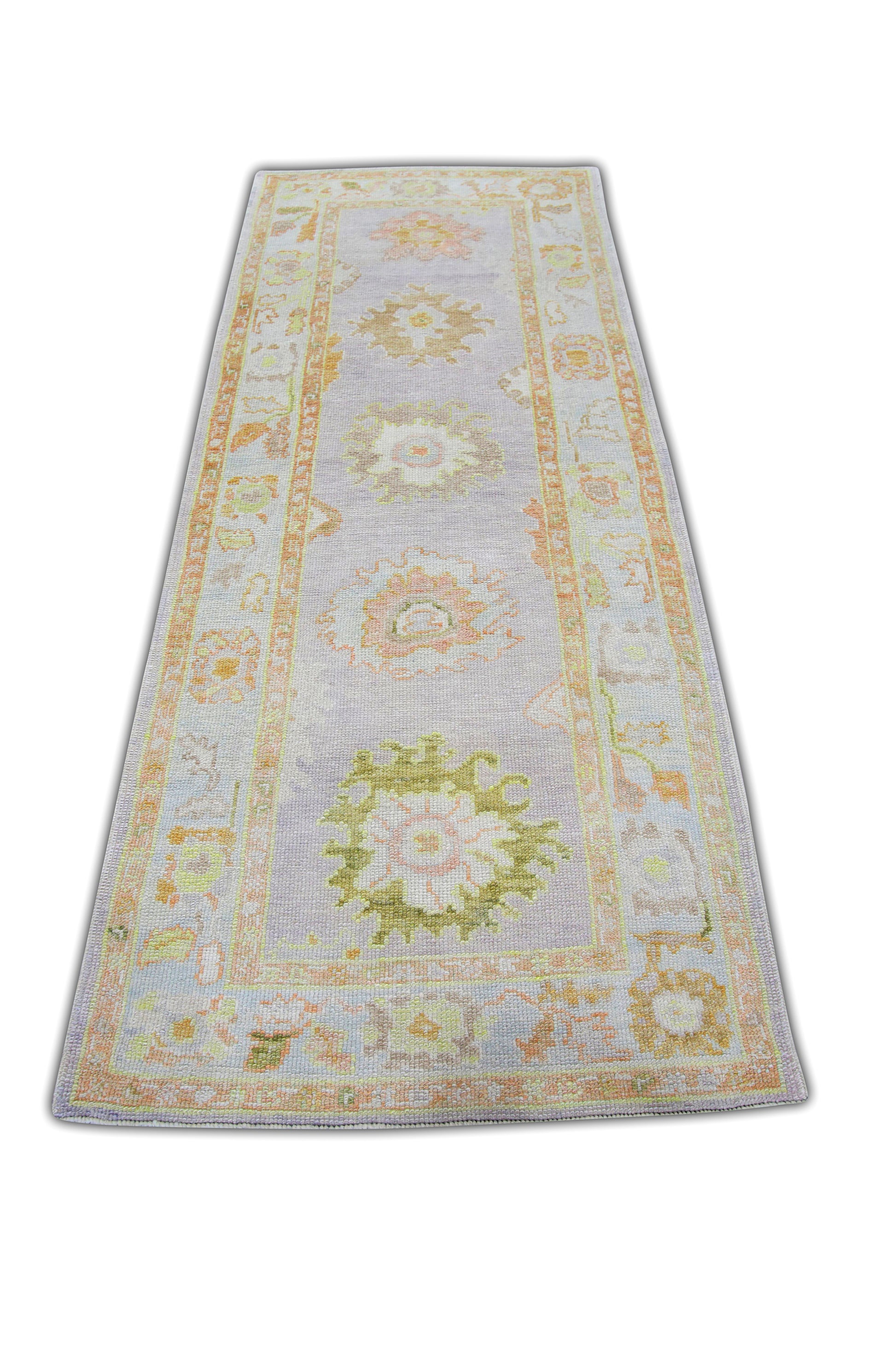 Turkish Oushak Rug 3'3" x 8'1" #5109