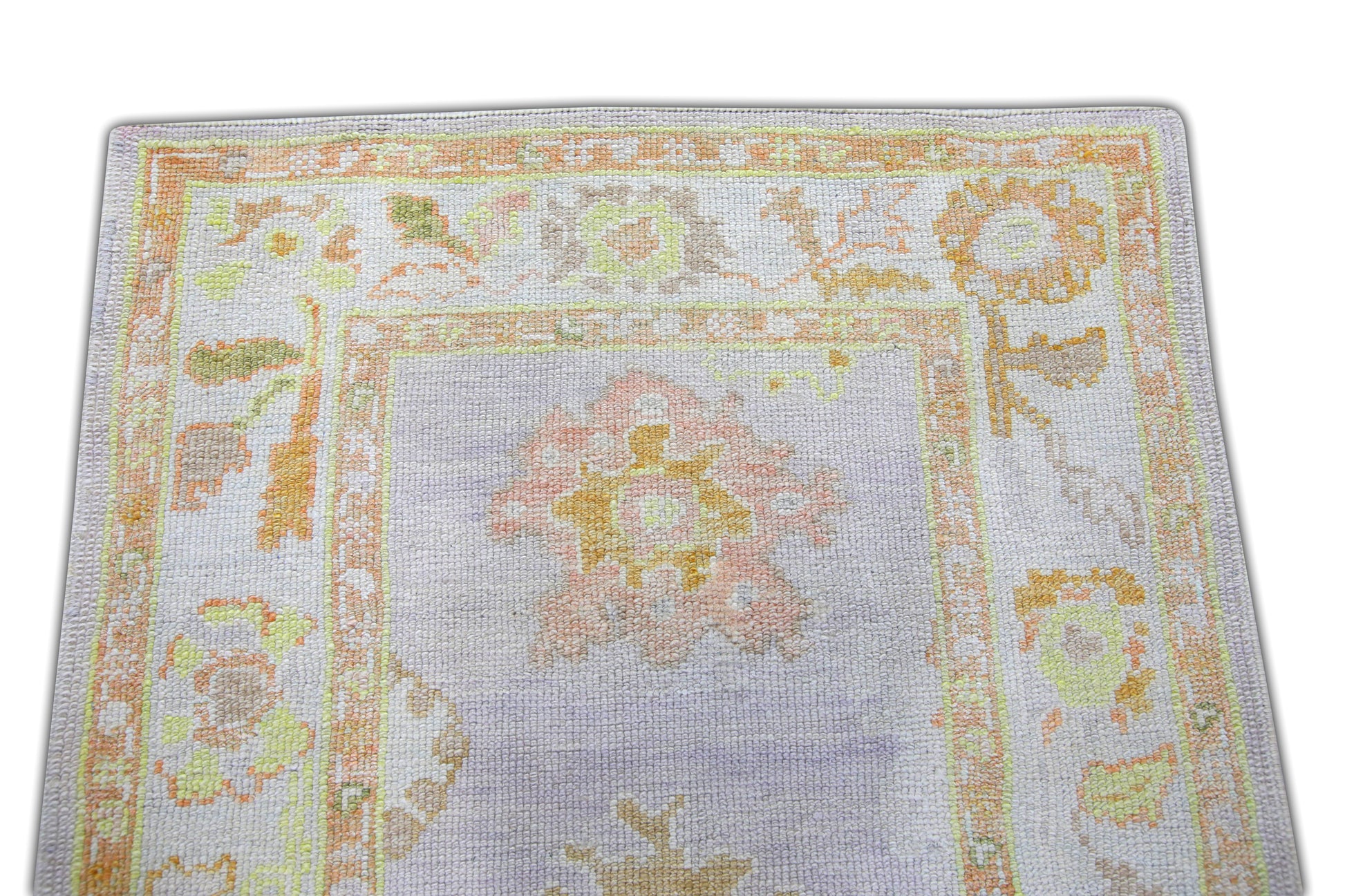 Turkish Oushak Rug 3'3" x 8'1" #5109