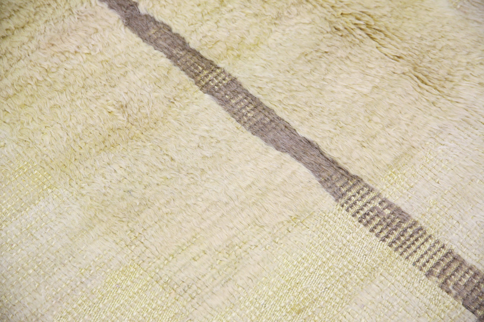 Turkish Tulu Rug Hand Knotted 6'2" x 12' #43