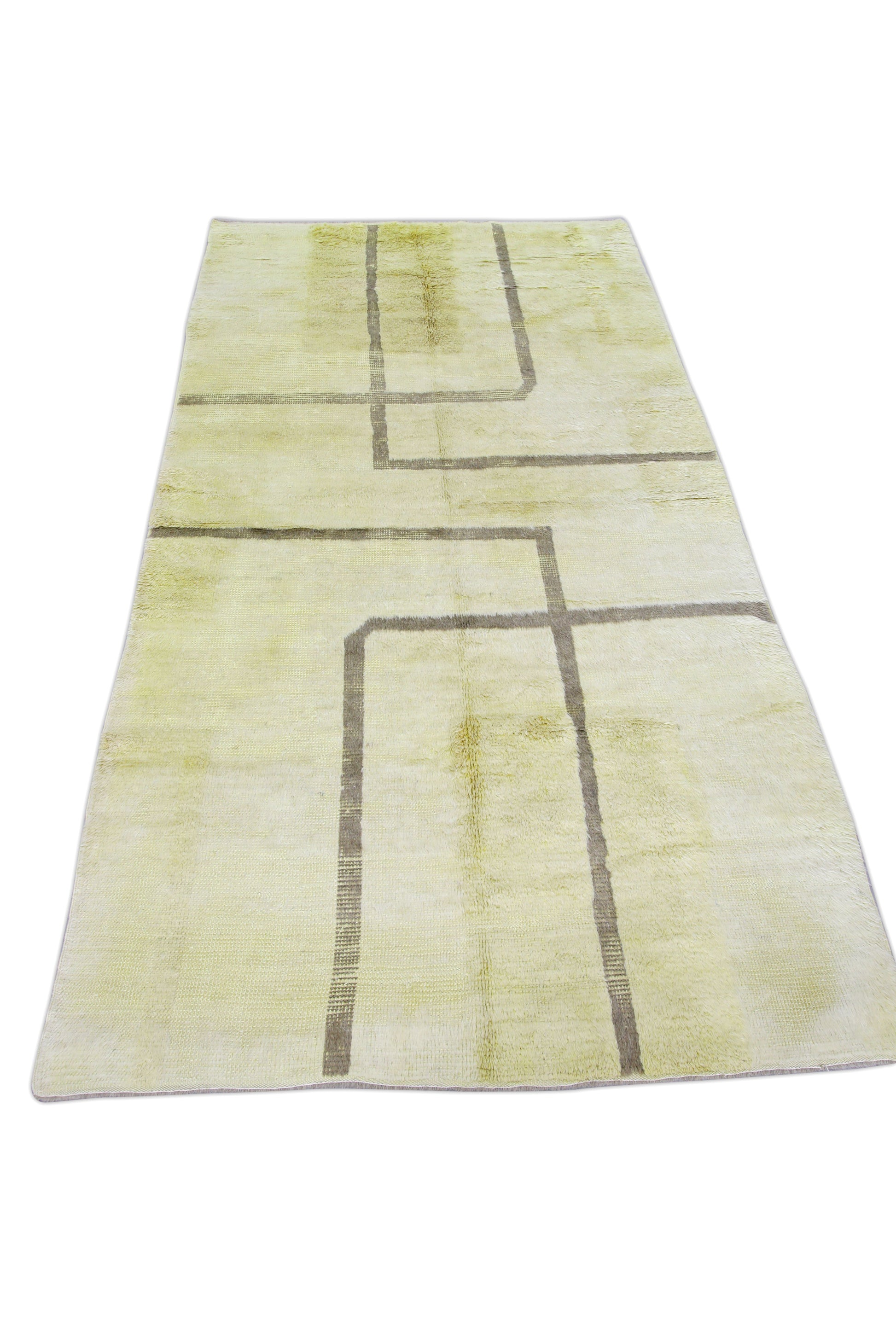 Turkish Tulu Rug Hand Knotted 6'2" x 12' #43