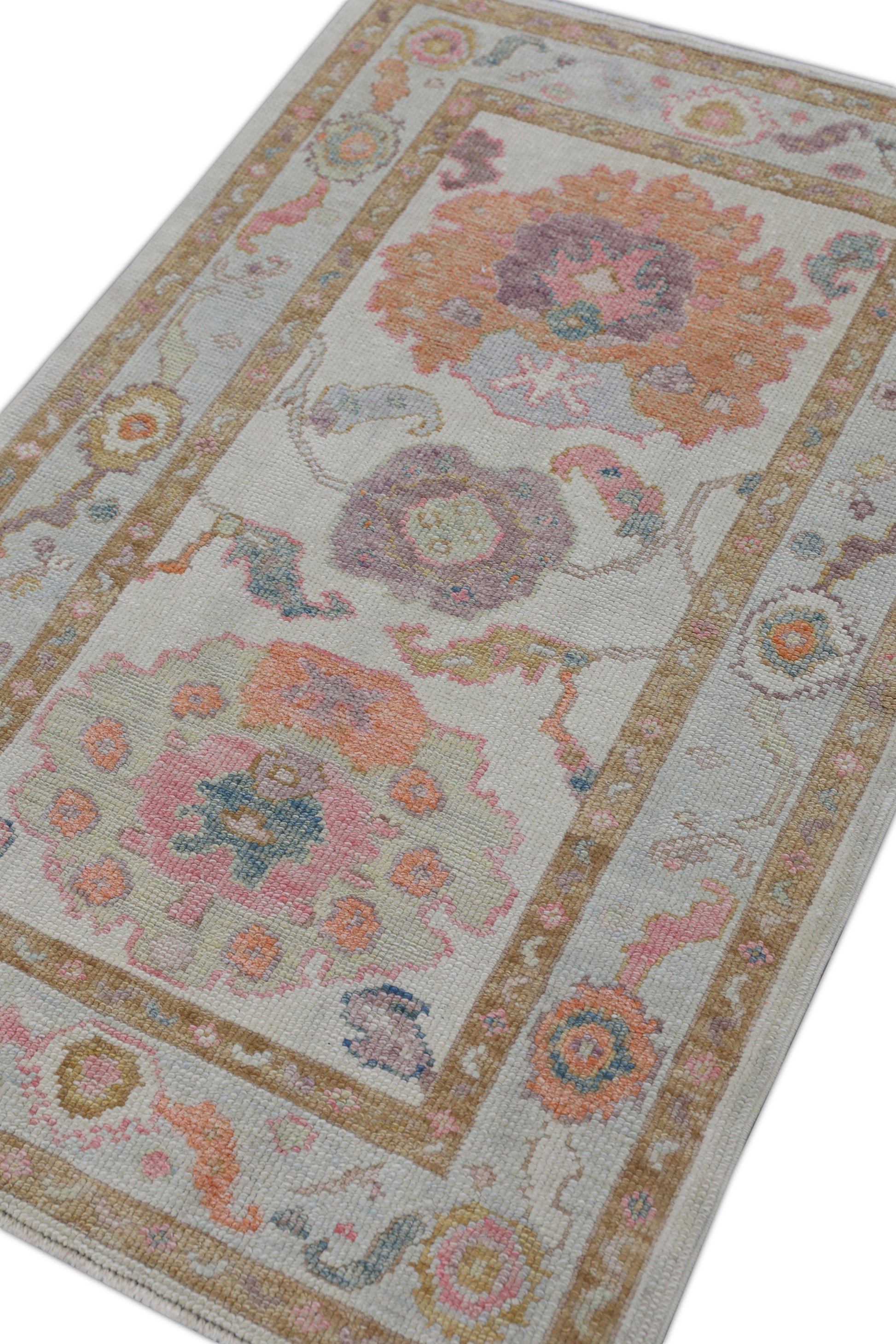 Turkish Oushak Rug 3' x 4'9" #2866