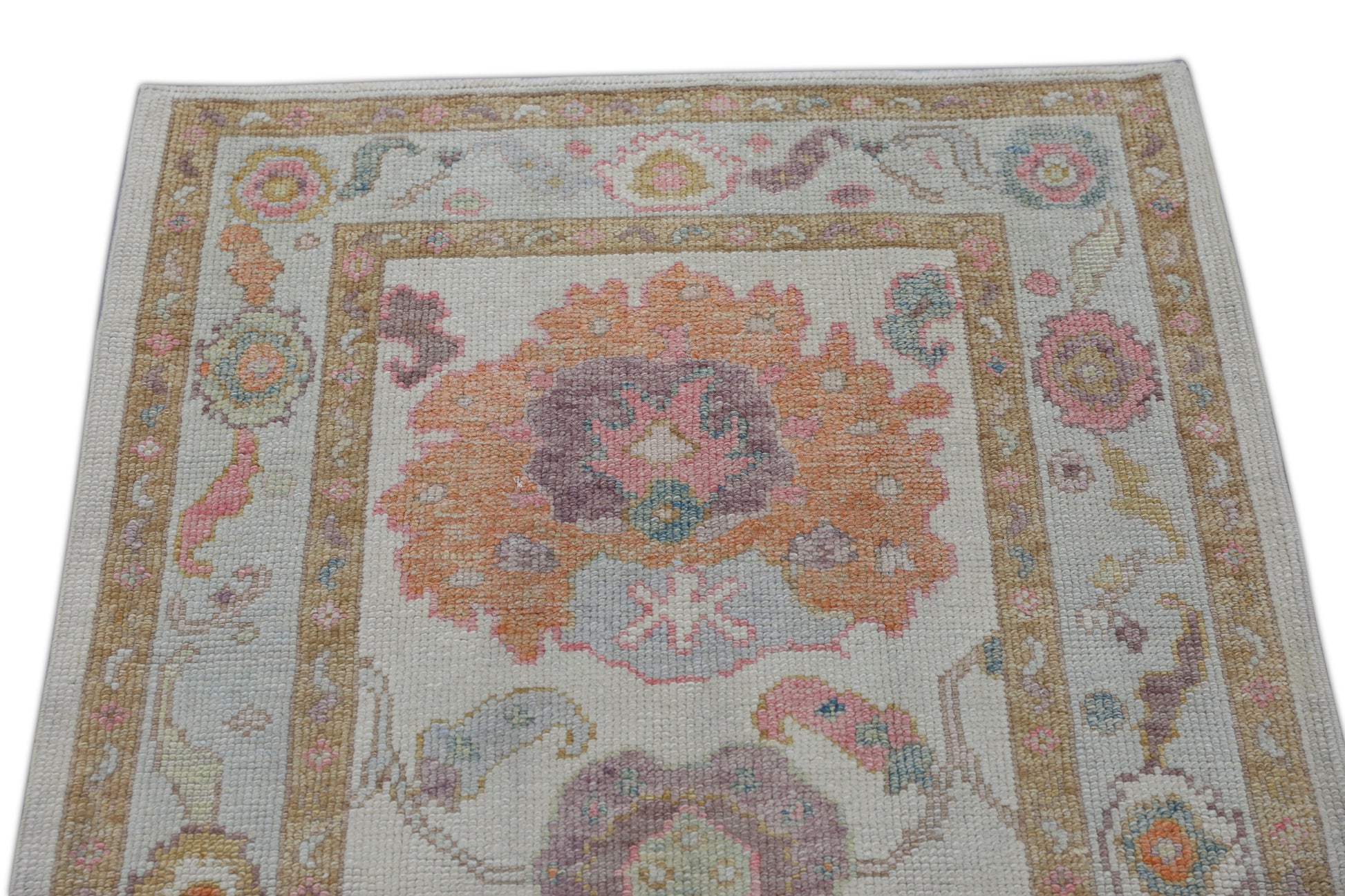 Turkish Oushak Rug 3' x 4'9" #2866