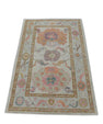 Turkish Oushak Rug 3' x 4'9" #2866