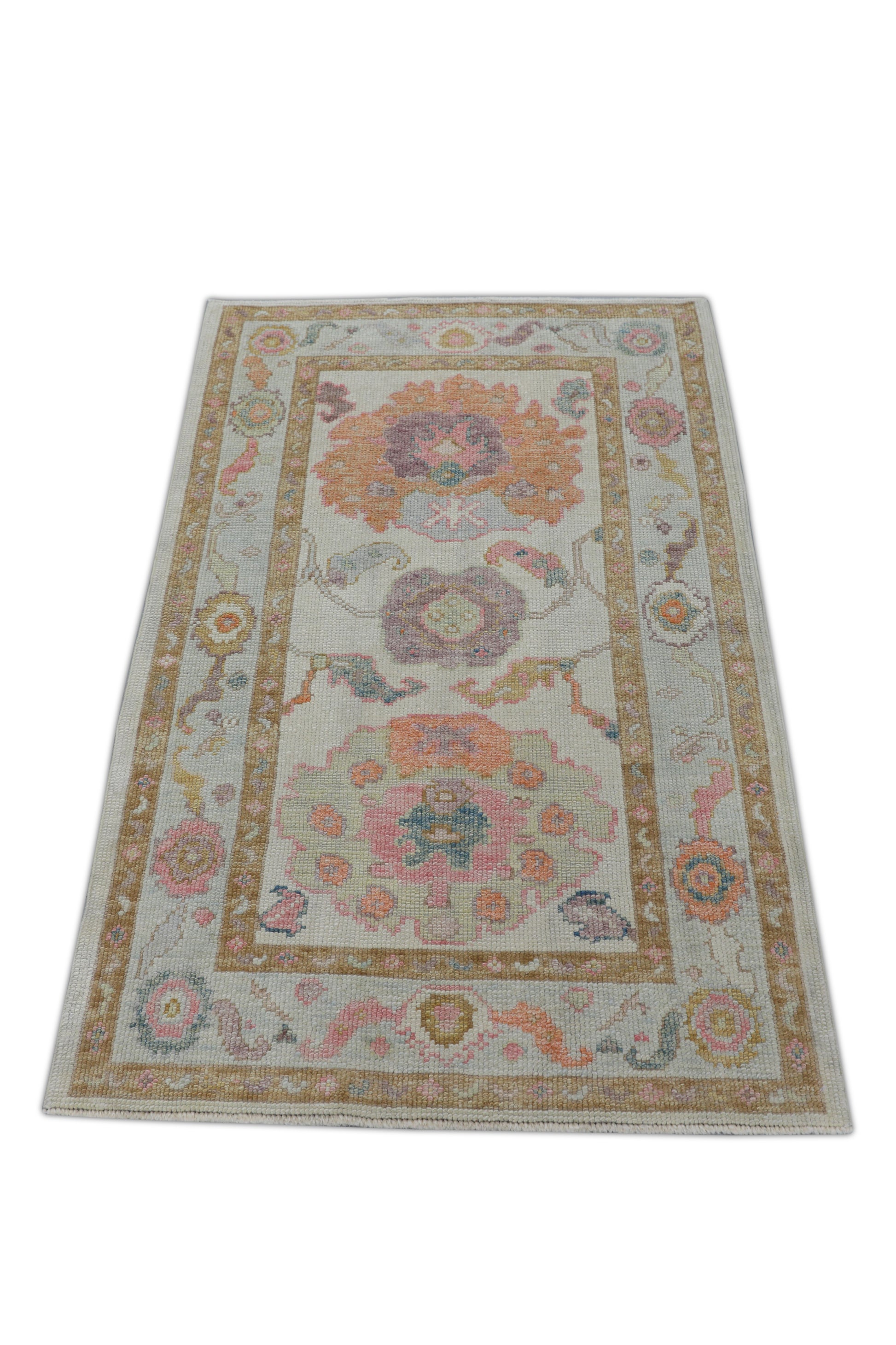 Turkish Oushak Rug 3' x 4'9" #2866