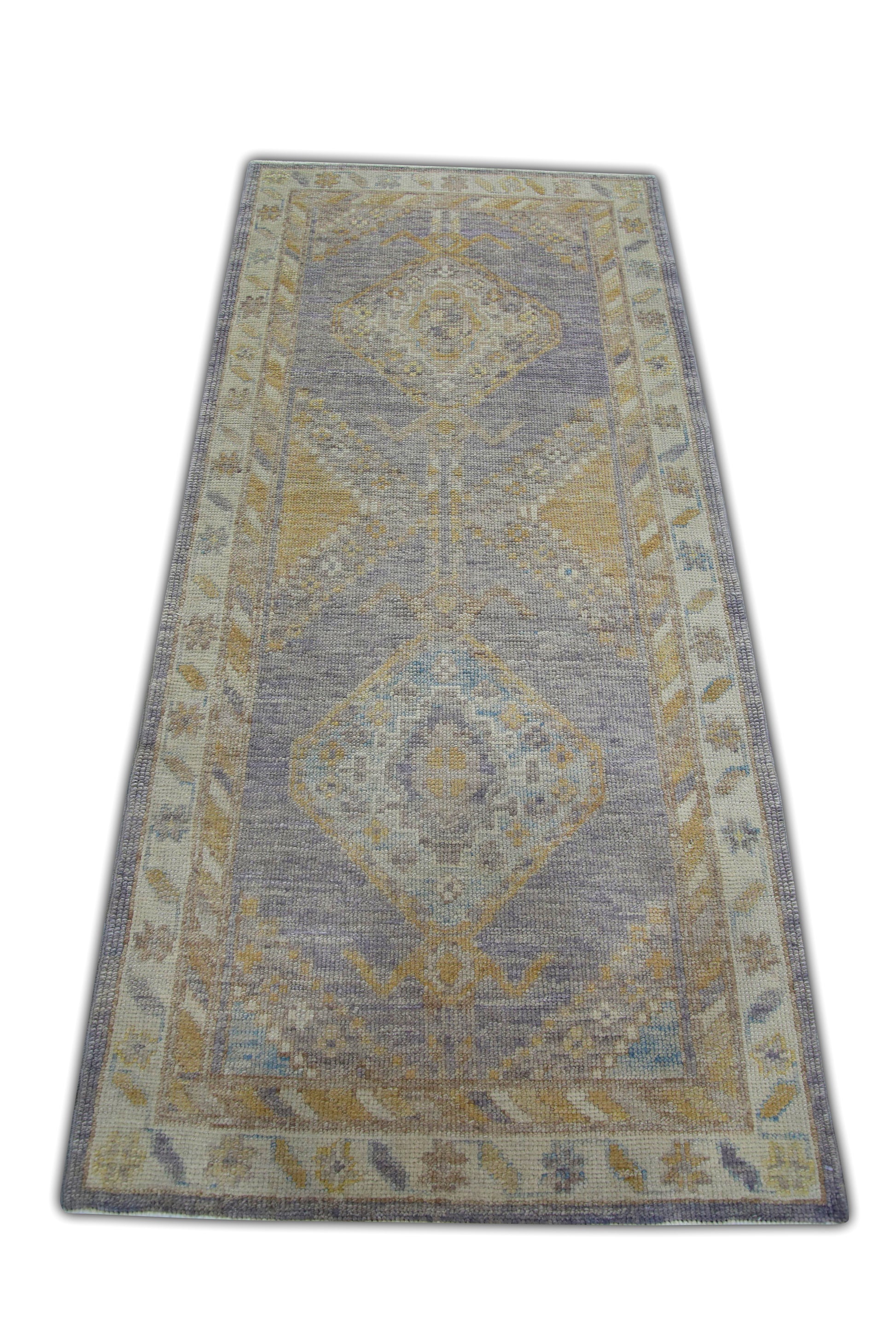 Turkish Oushak Rug 3' x 6'6" #6180