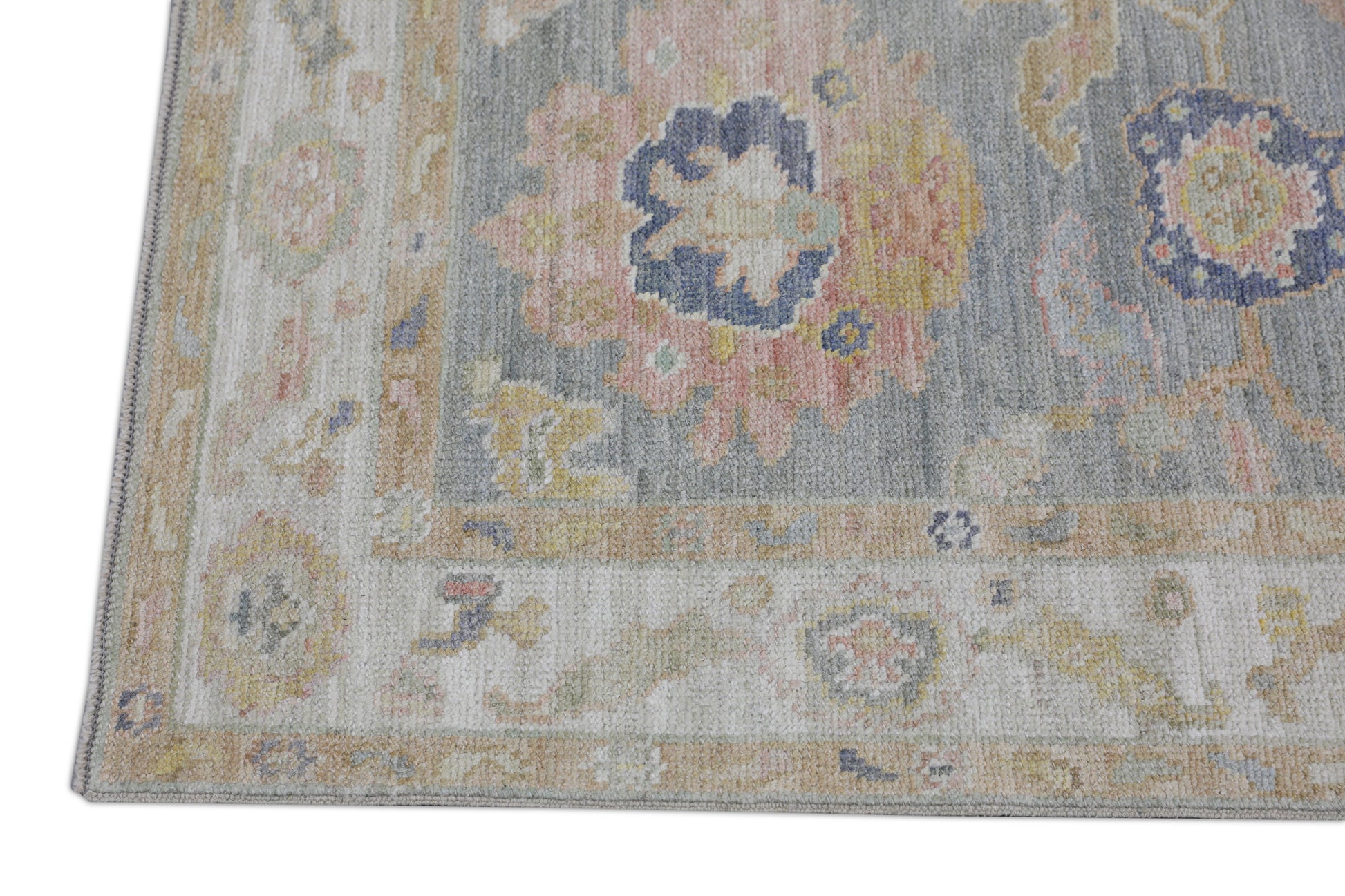 Turkish Oushak Rug 2'10" x 4'3" #2862