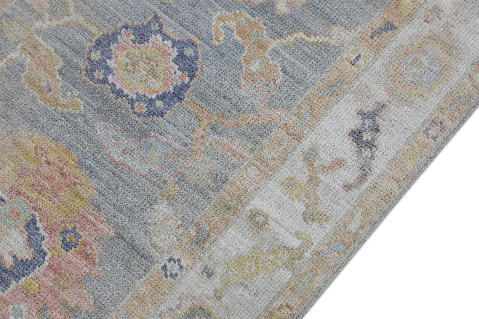 Turkish Oushak Rug 2'10" x 4'3" #2862