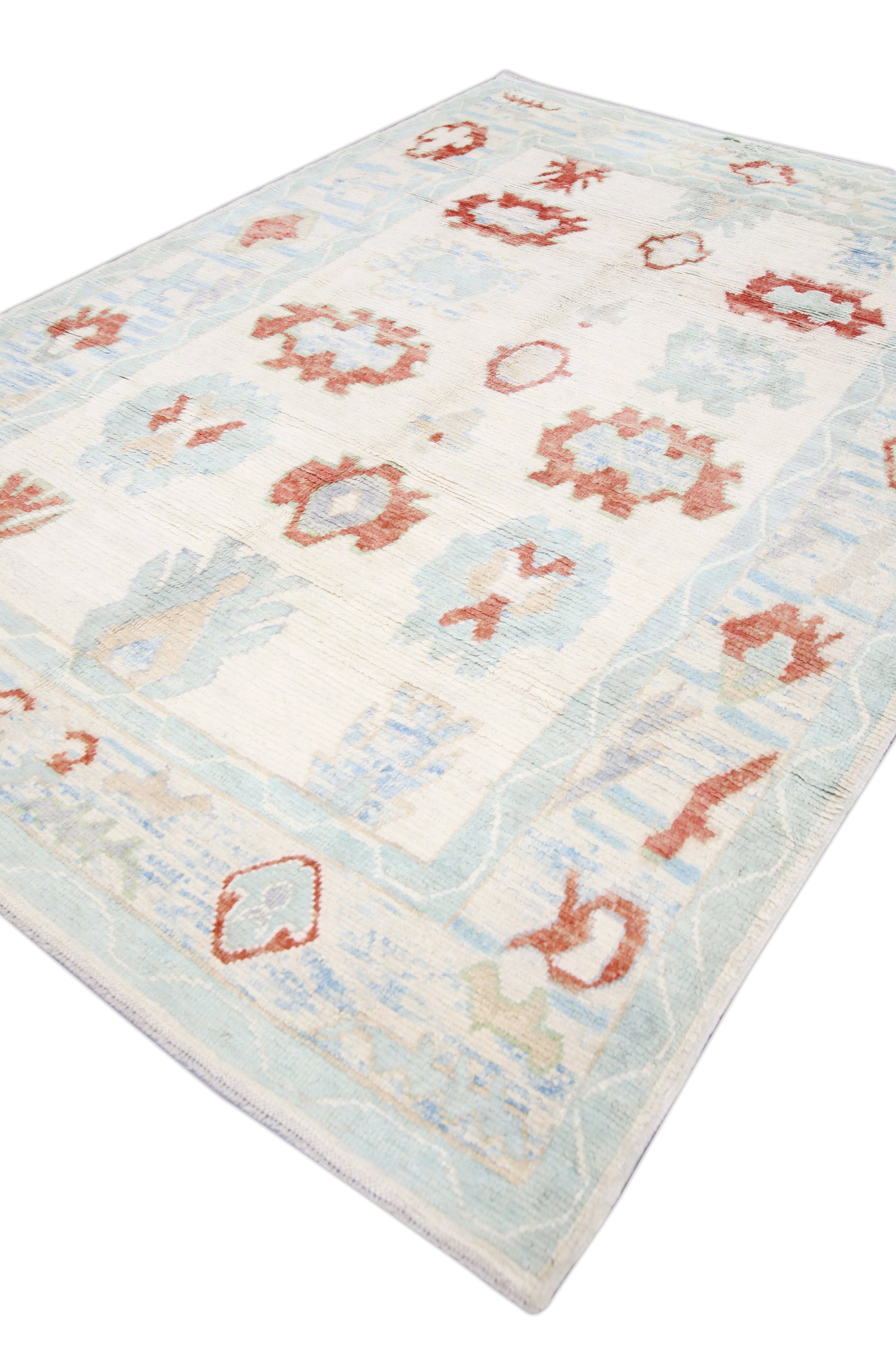 Turkish Oushak Rug 7'8" x 11' #33